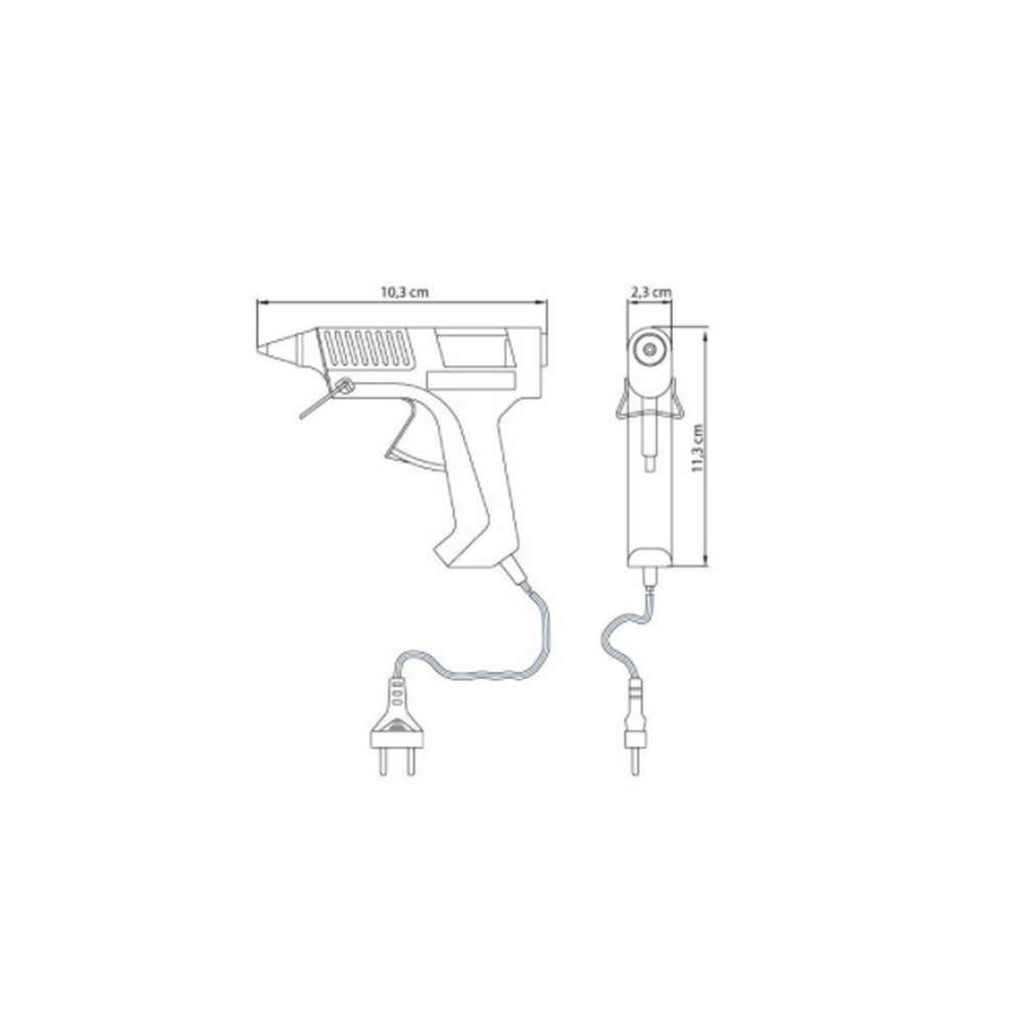 Pistola Cola Quente Bastão Tramontina 7mm 12W Bivolt 43755510