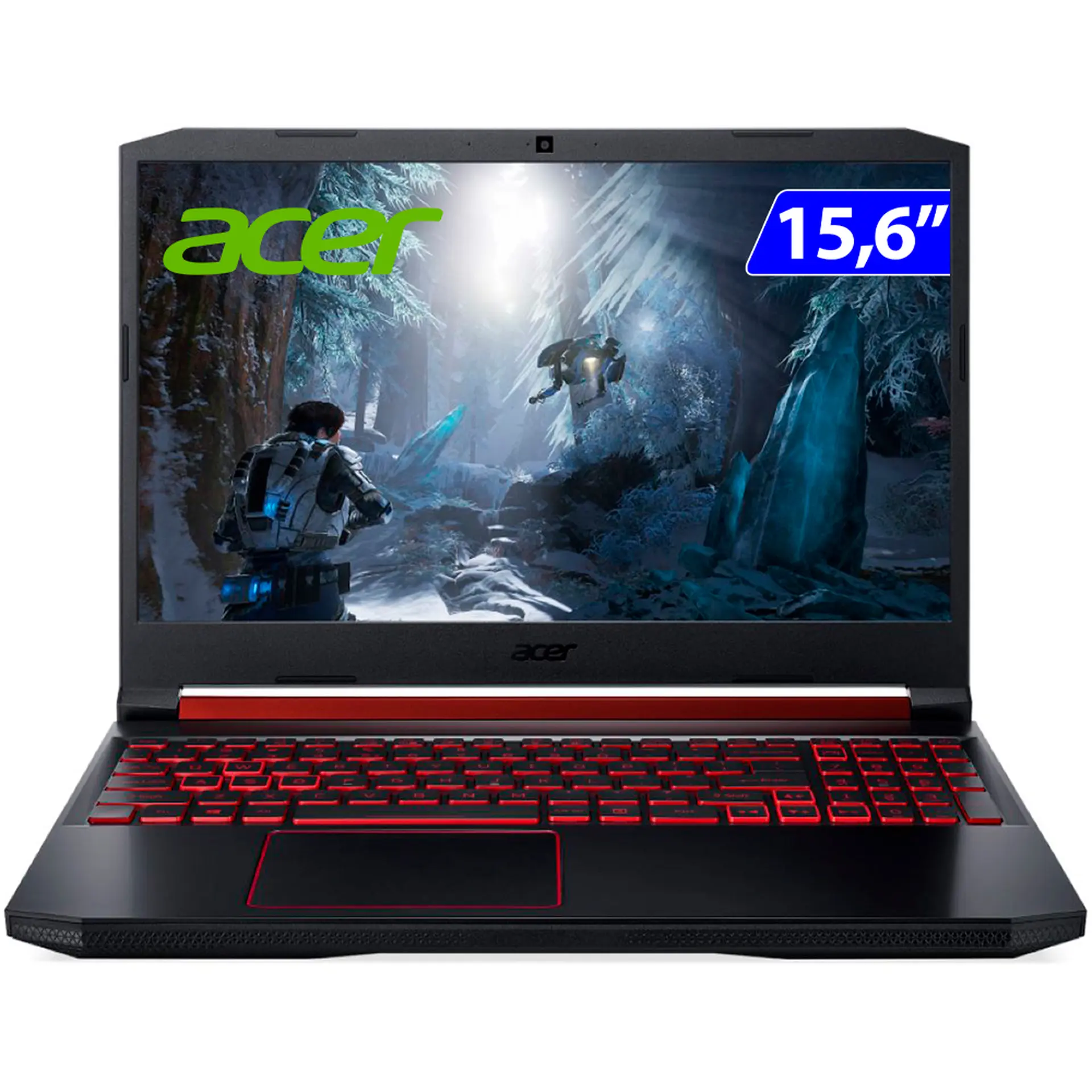 Notebook Gamer Acer Nitro 5 i5 W10 Home 8GB 256GB SSD 15,6" AN5155554L9 - Preto
