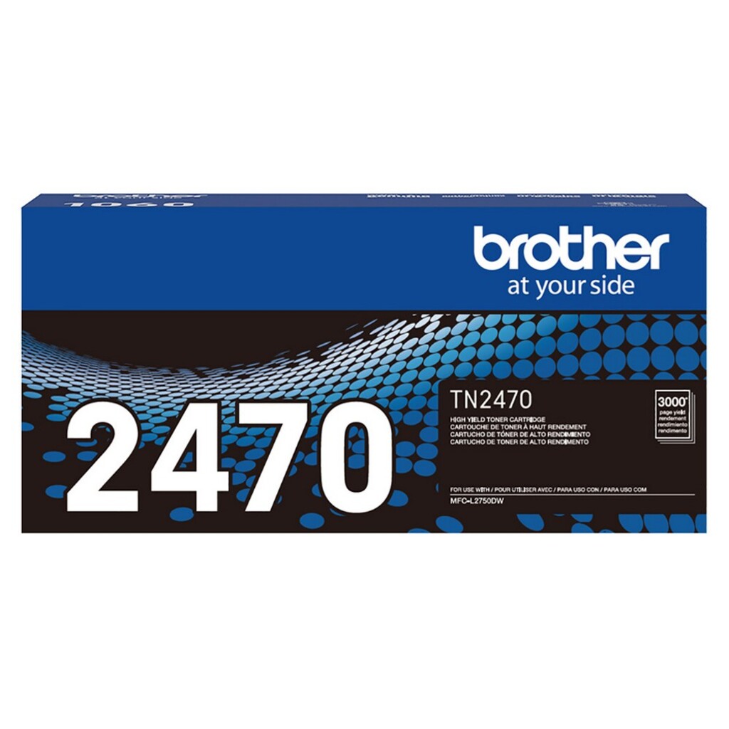 Toner Brother Preto Original - TN2470BR - 2.600 páginas para MFCL2750DWM