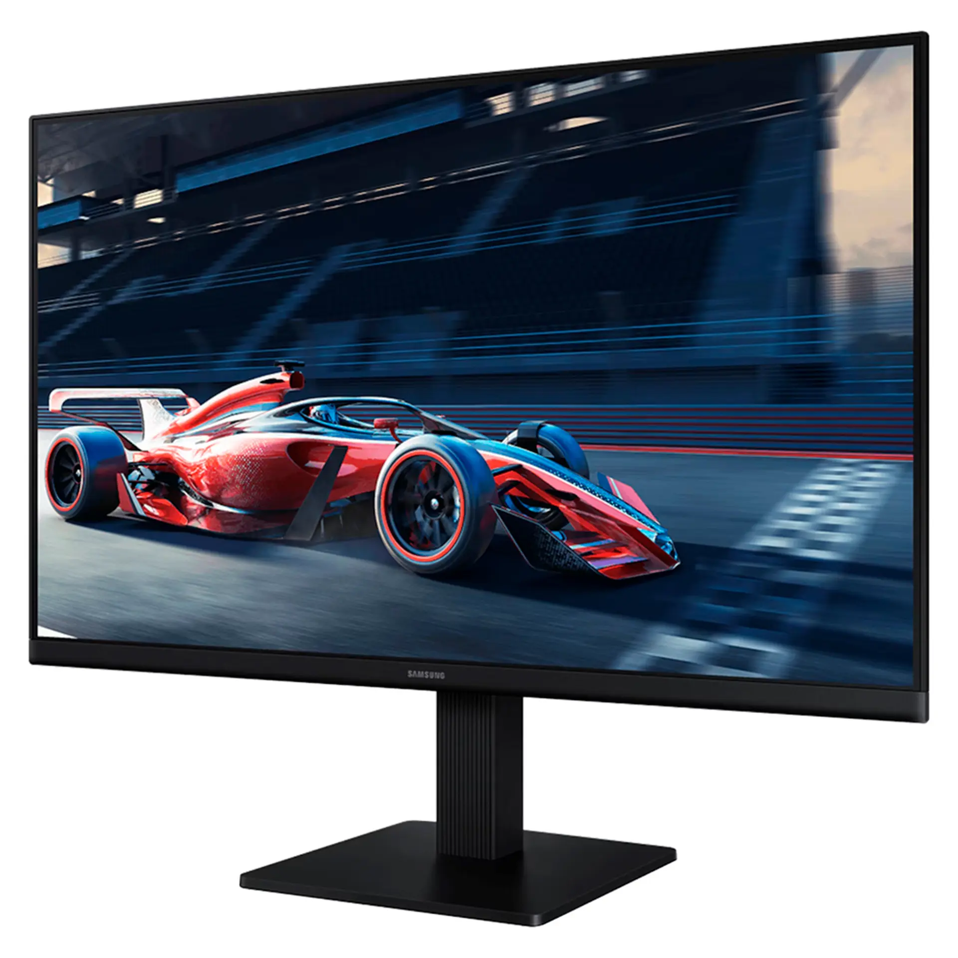 Monitor Gamer Samsung 24" Full HD 100Hz IPS HDMI LS24D300GALMZD - Preto - Bivolt