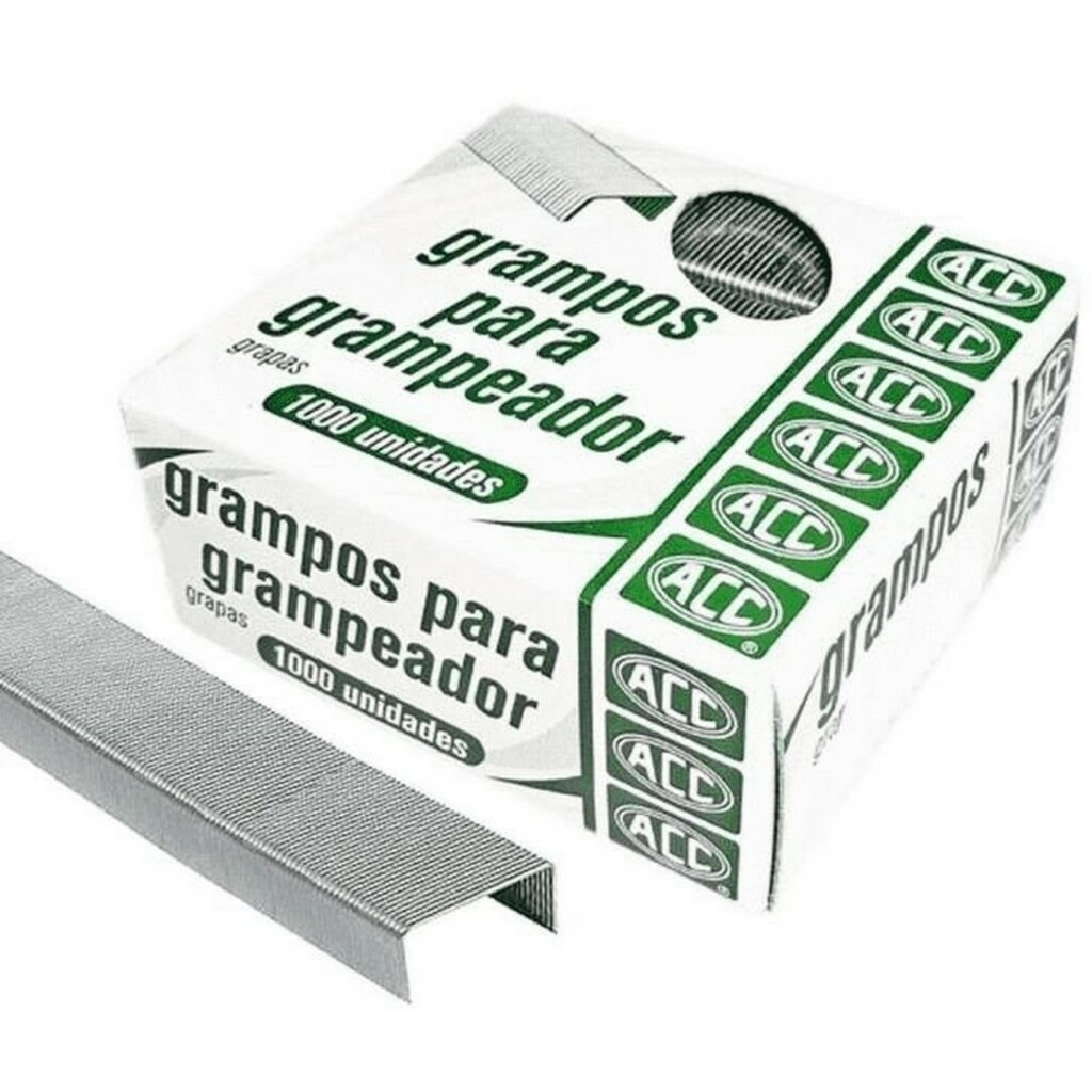 Grampos Galvanizado 9/10 - 23/10 Caixa com 1000 Unidades - ACC - 9.24.11.15-2