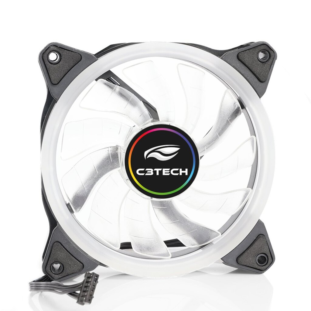 Cooler 120x120x25 12V Led RGB C3tech - F11-L220RGB
