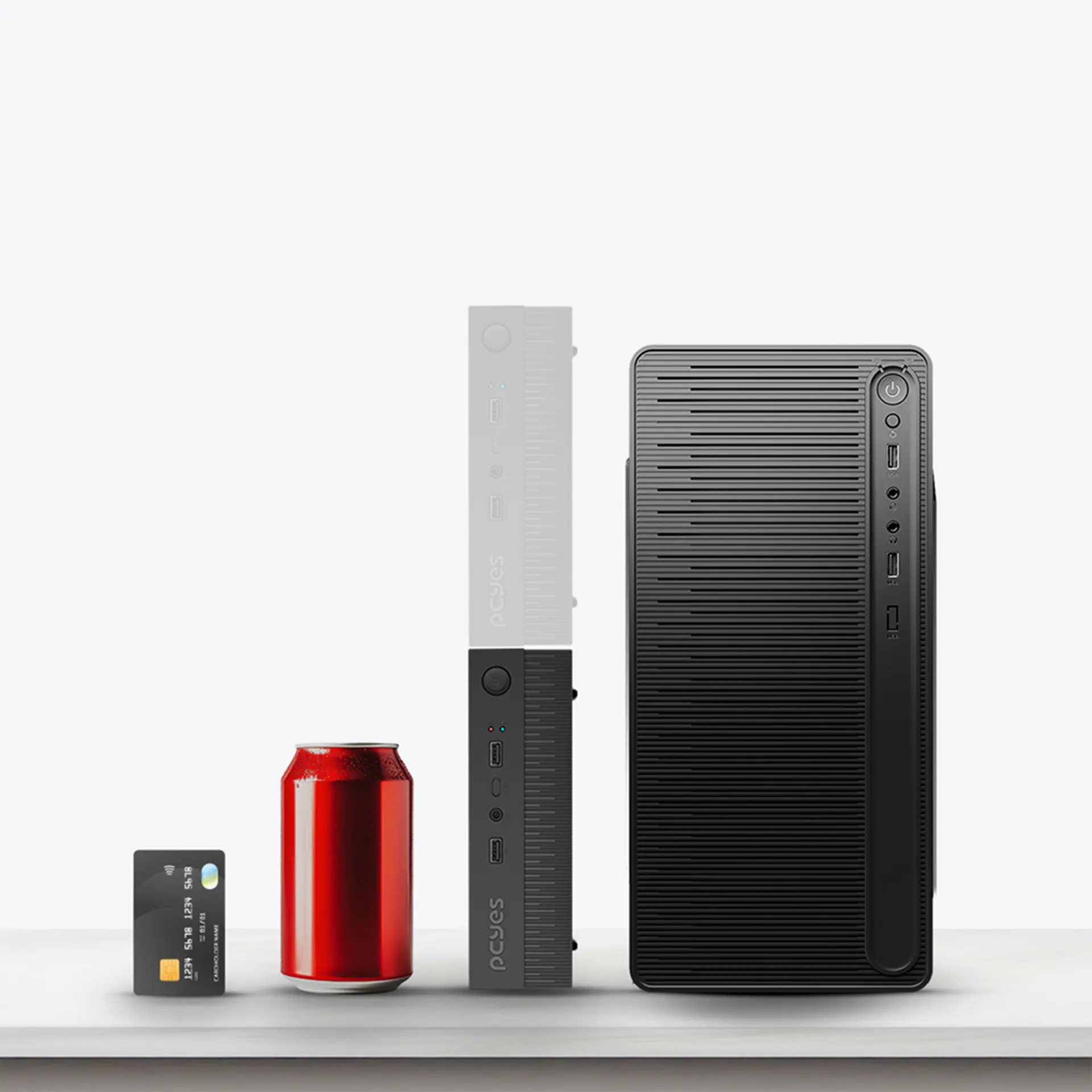 Computador Pcyes One I5-3470 8GB 256GB SSD Windows 10 Pro - Preto - Bivolt