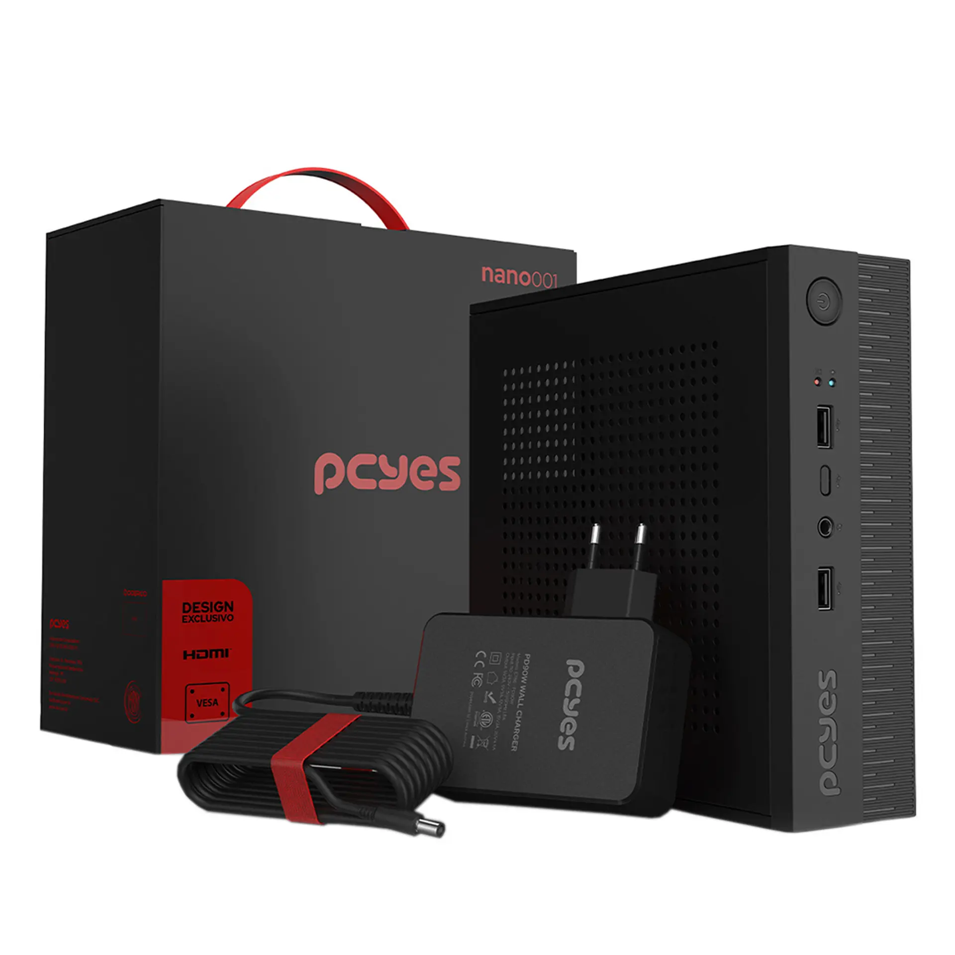 Computador Pcyes One I5-3470 8GB 256GB SSD Windows 10 Pro - Preto - Bivolt