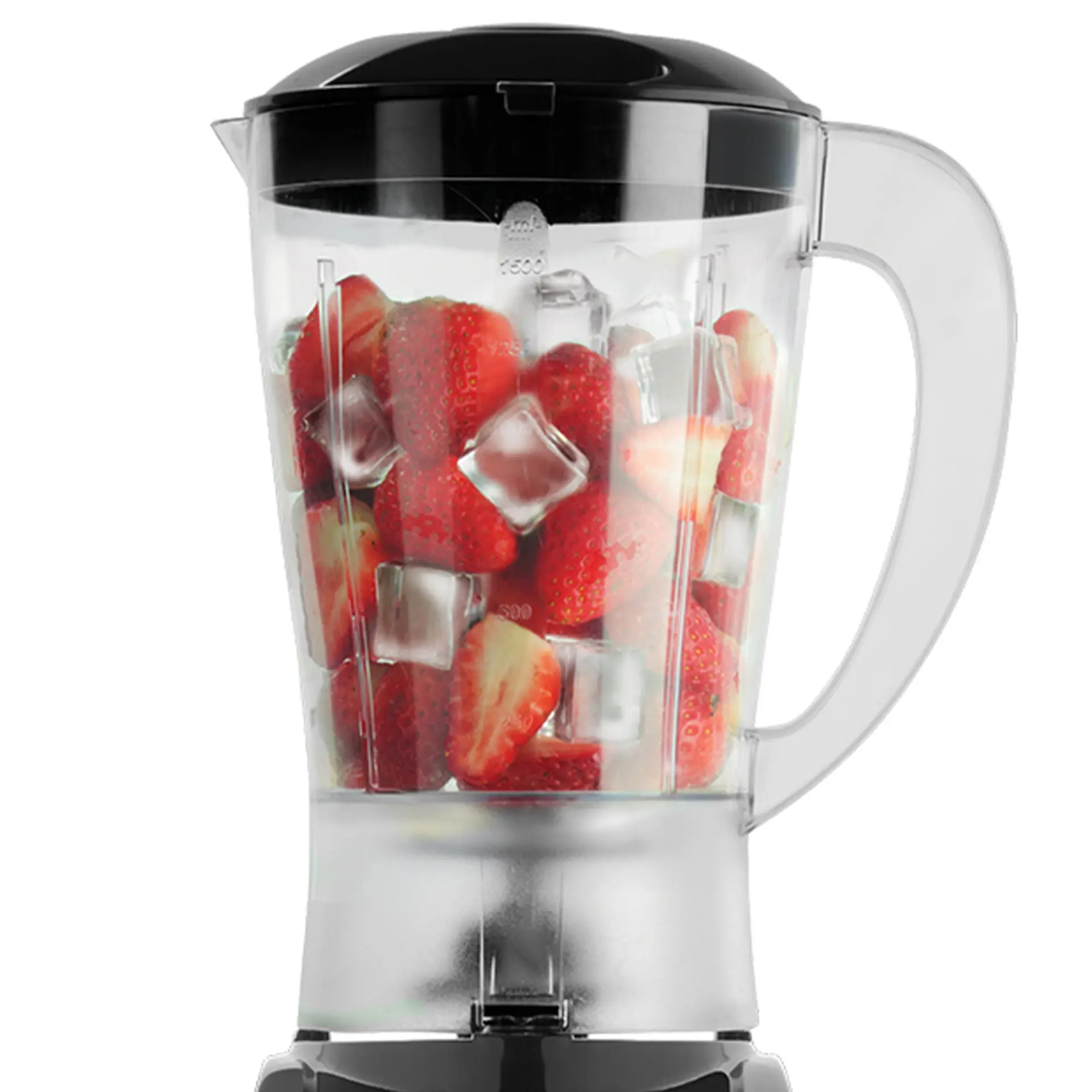 Liquidificador Mallory Fast Mix 1,5L 2 Velocidades 600W com Função Pulsar - Preto - 220 Volts