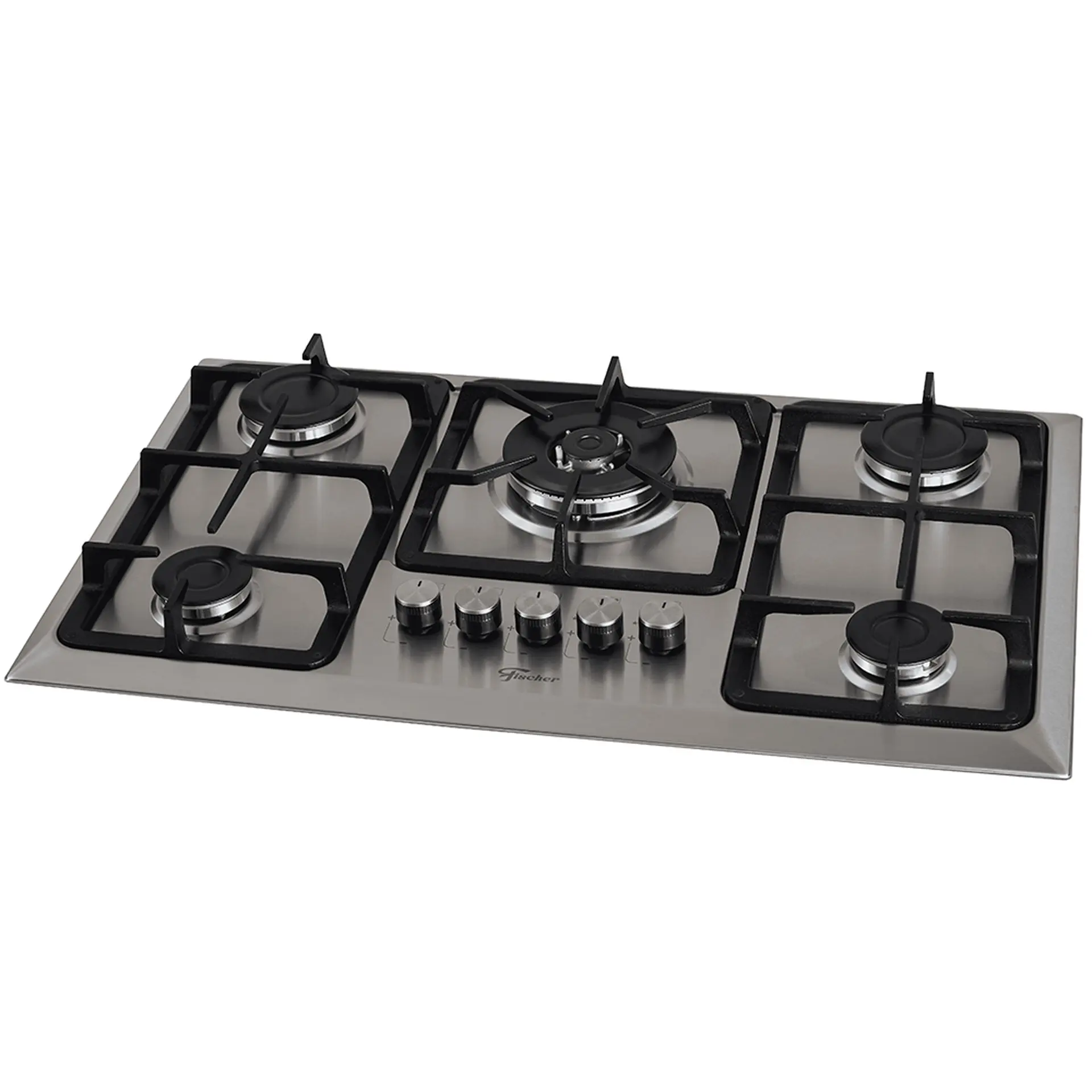 Cooktop a Gás Fischer TC Infinity 5 Bocas Superautomático Mesa em Aço Inox - Inox - Bivolt
