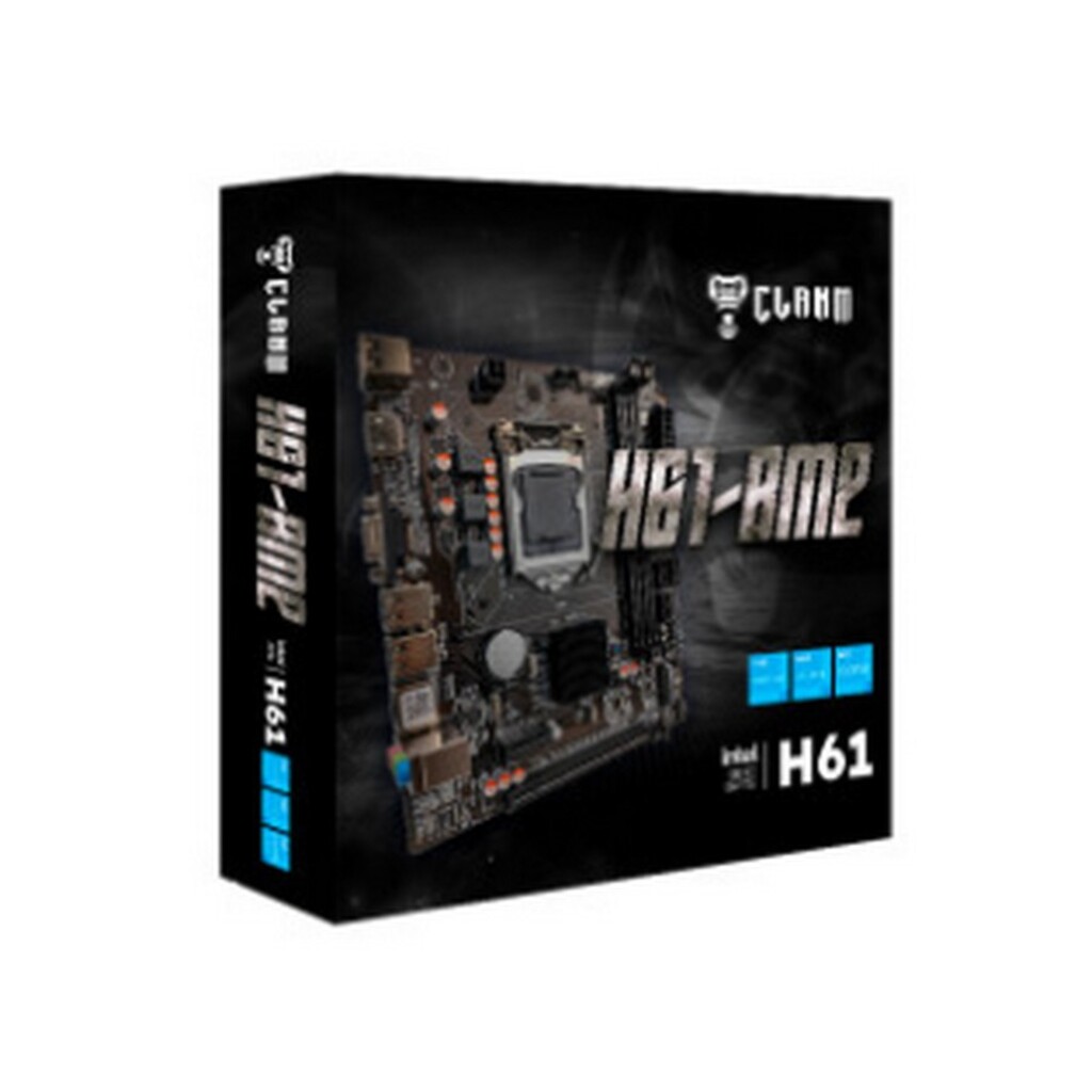 Placa Mãe Potencial Suprimentos PM-H61-BM2  Intel LGA 1155 Memória DDR3 Som Video e Rede - Rede 10-100-1000 - 12673