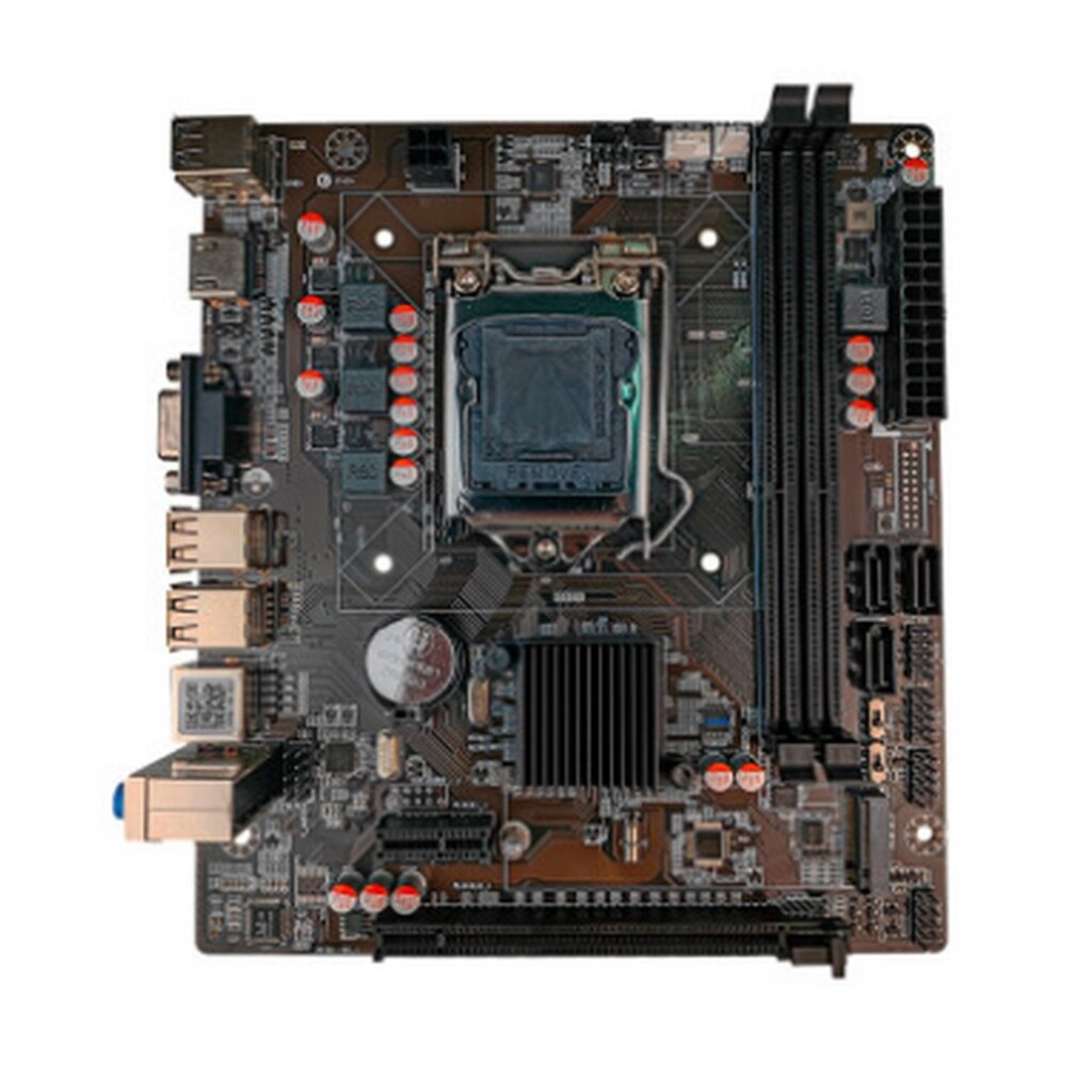 Placa Mãe Potencial Suprimentos PM-H61-BM2  Intel LGA 1155 Memória DDR3 Som Video e Rede - Rede 10-100-1000 - 12673
