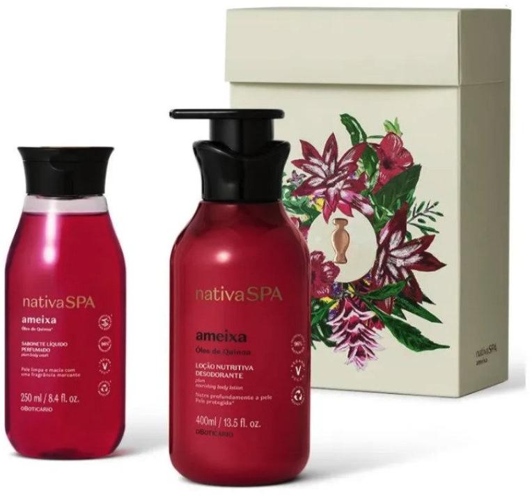 Kit Presente Nativa Spa Ameixa O Boticário 2 Itens