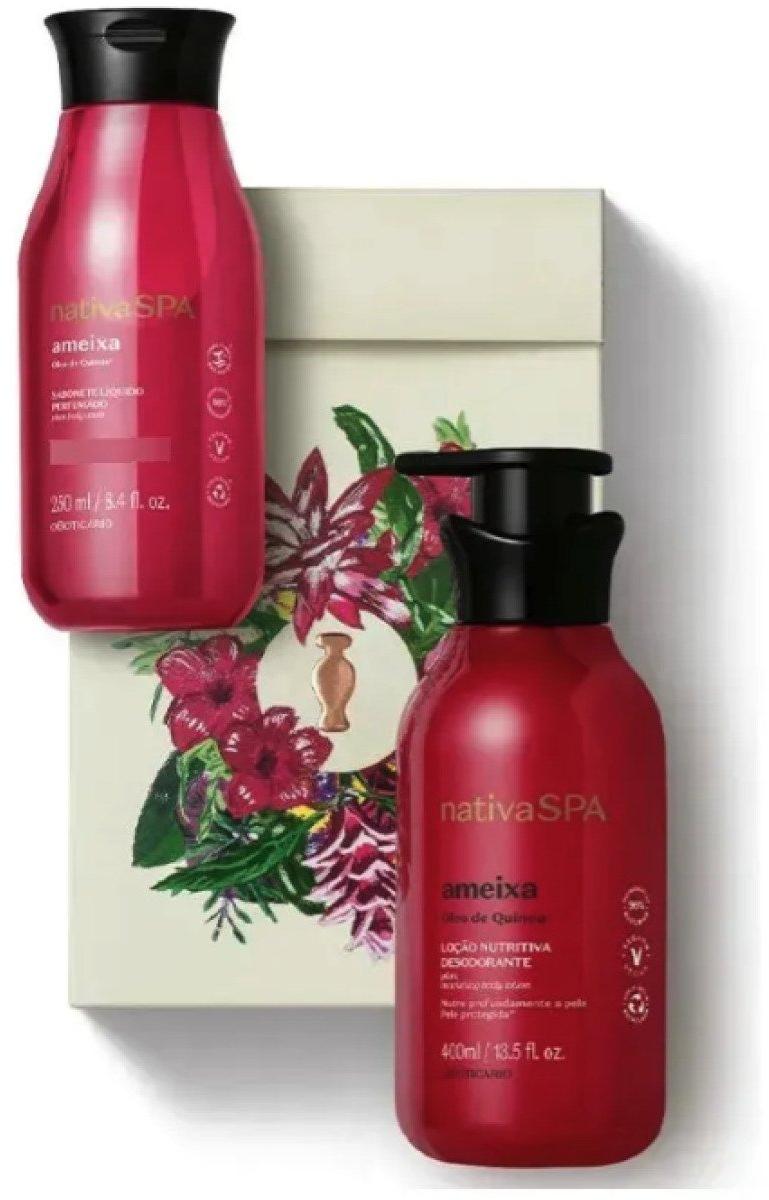 Kit Presente Nativa Spa Ameixa O Boticário 2 Itens