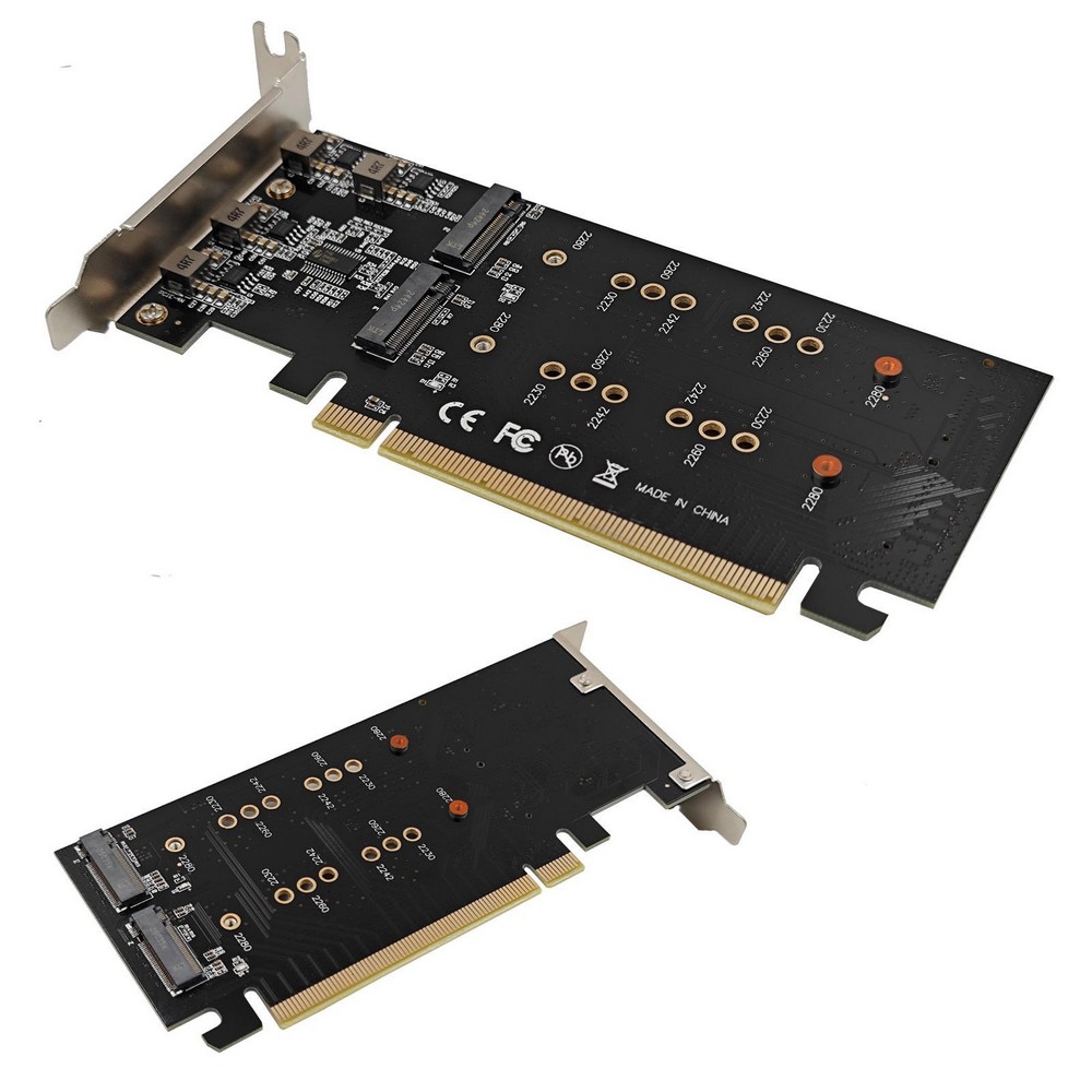 Placa PCI-E 5.0 x SSD NVME M.2 F3 180