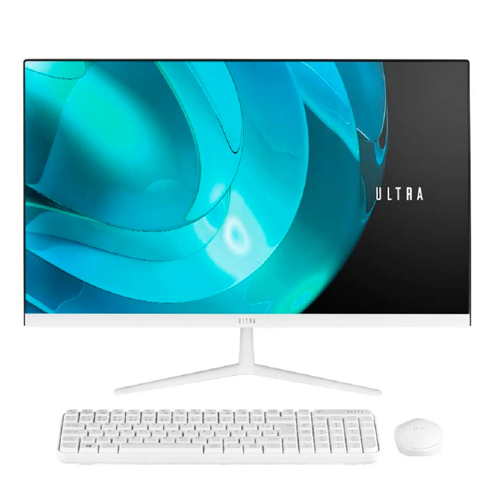 Computador AIO Ultra Multilaser Intel Pentium W10 4GB 500GB 23.8" - Branco - Bivolt