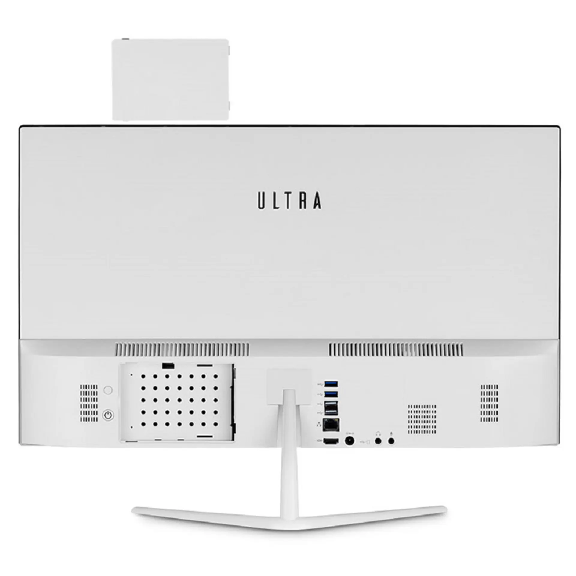 Computador AIO Ultra Multilaser Intel Pentium W10 4GB 500GB 23.8" - Branco - Bivolt