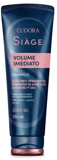 Shampoo Siàge Volume Imediato 250ml Eudora