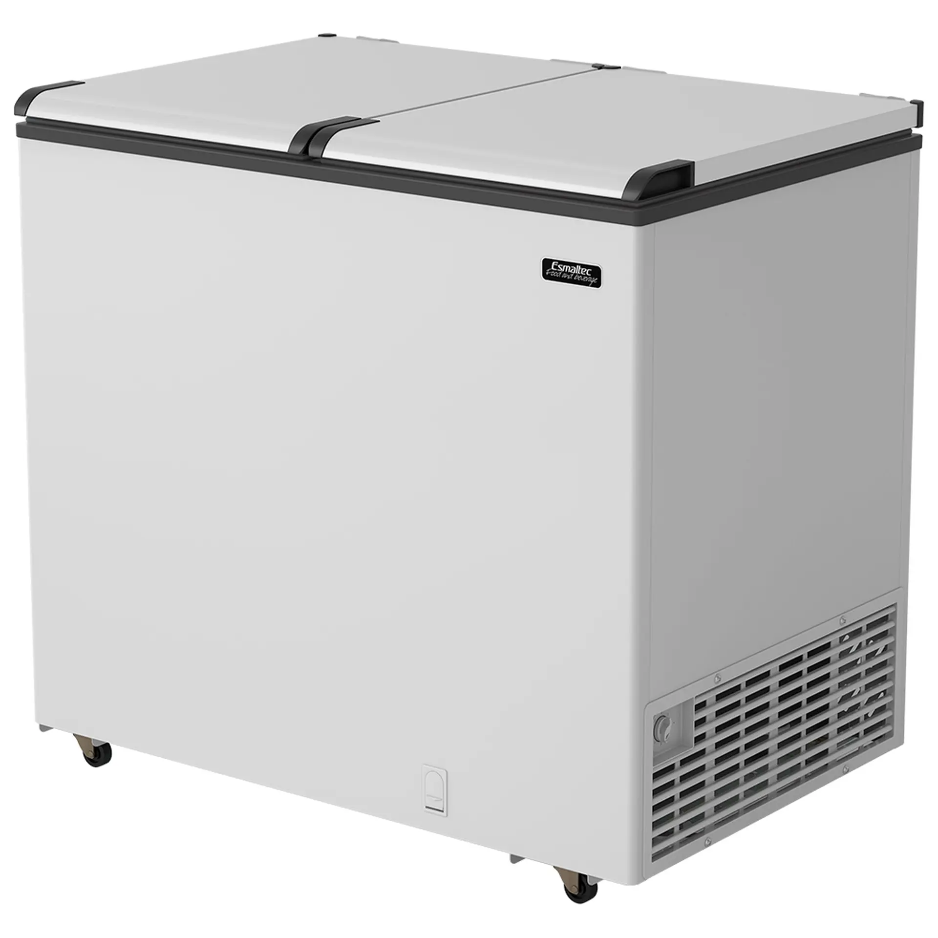 Conservador Esmaltec 325L 2 Tampas Horizontal Degelo Manual ECH350 - Branco - 110 Volts