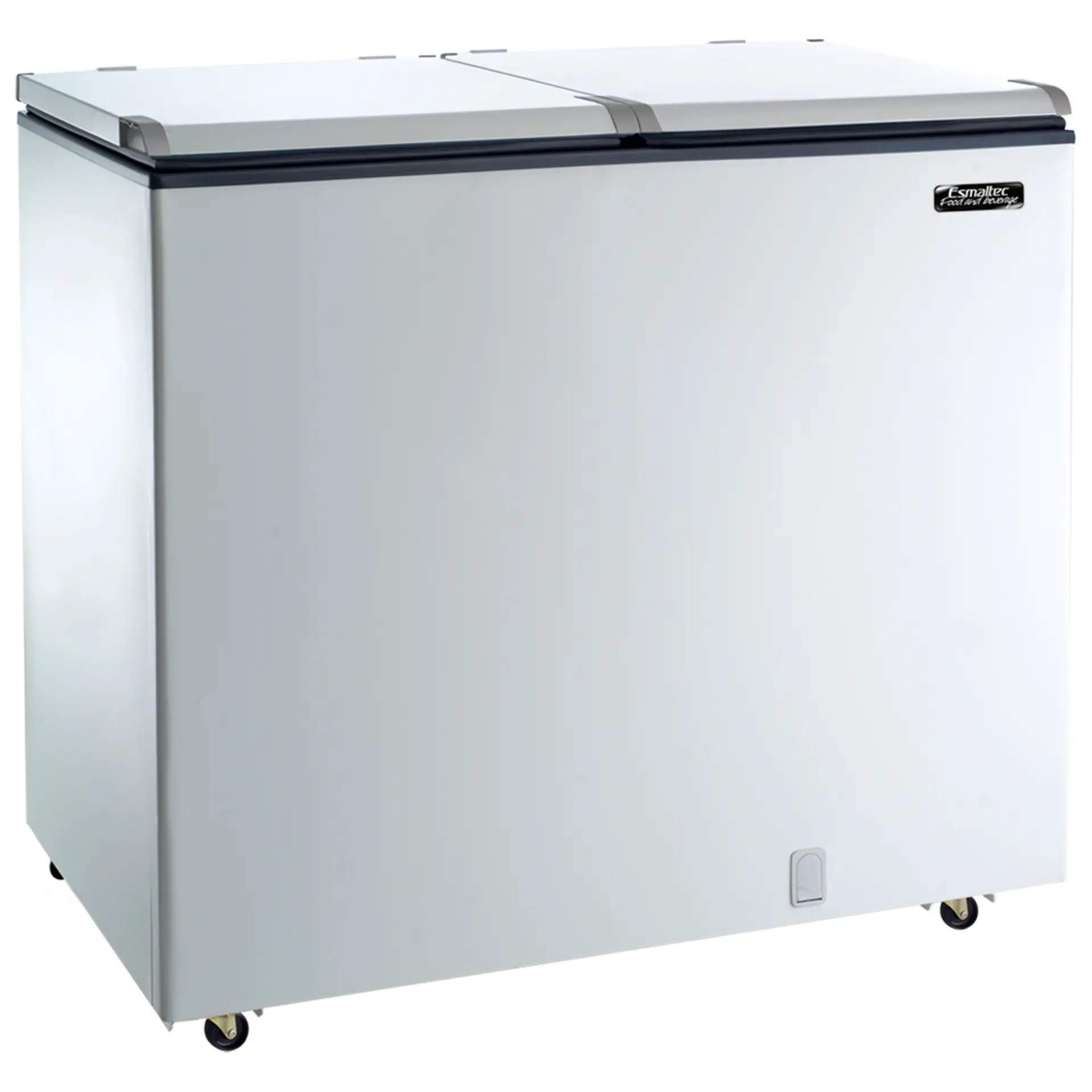 Conservador Esmaltec 325L 2 Tampas Horizontal Degelo Manual ECH350 - Branco - 110 Volts