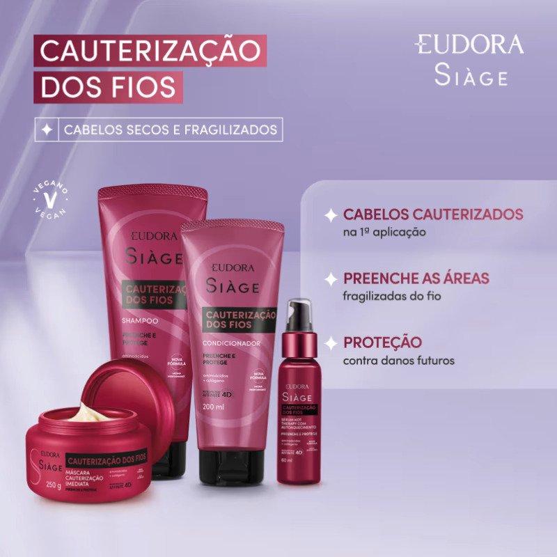 Máscara Capilar Siàge Cauterização dos Fios 250g Eudora