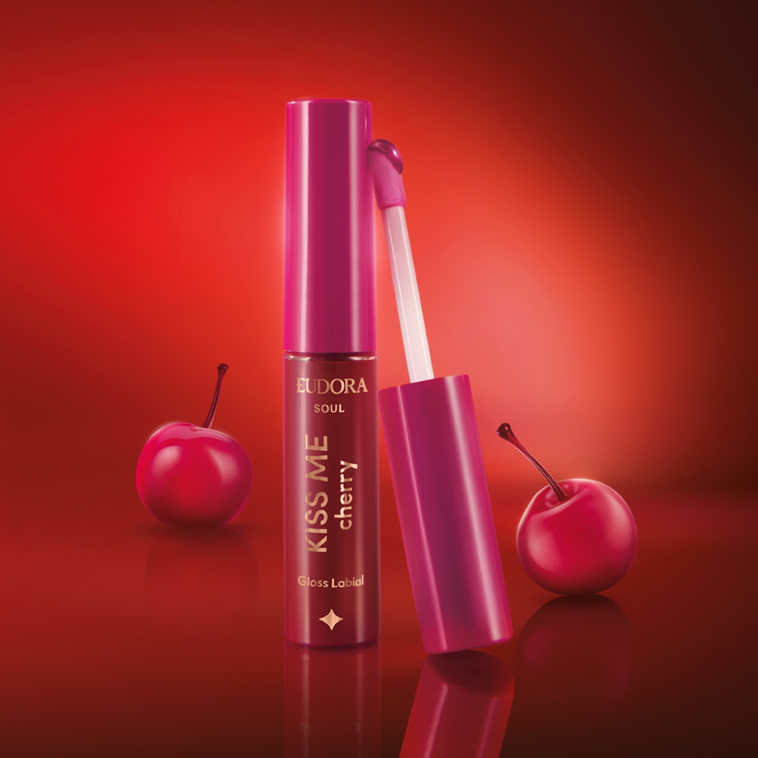 Gloss Labial Kiss Me Cherry 5,5ml