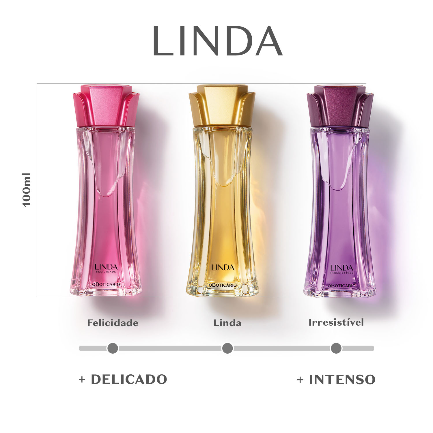 Linda Desodorante Colônia 100ml