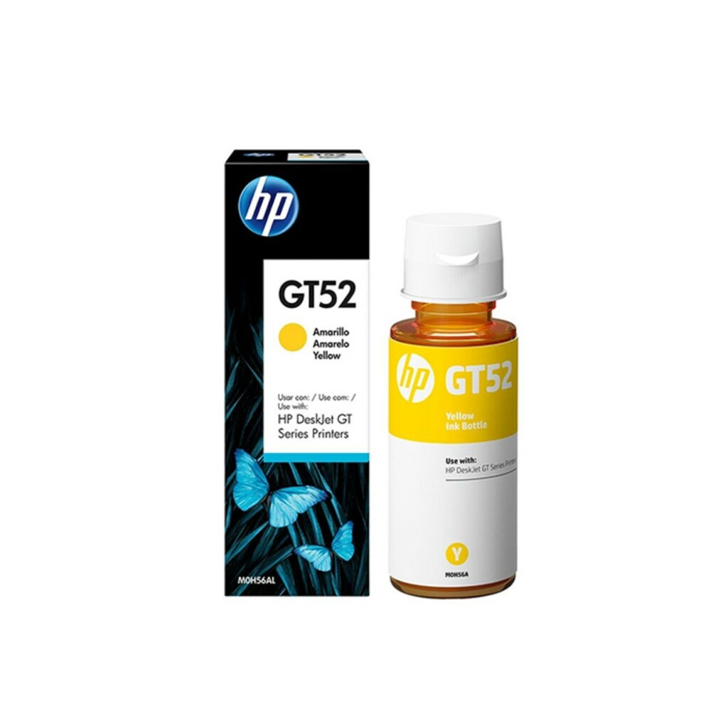 Tinta para Cartucho HP GT52 Amarelo Original - M0H56AL - 5.000 páginas para 5822