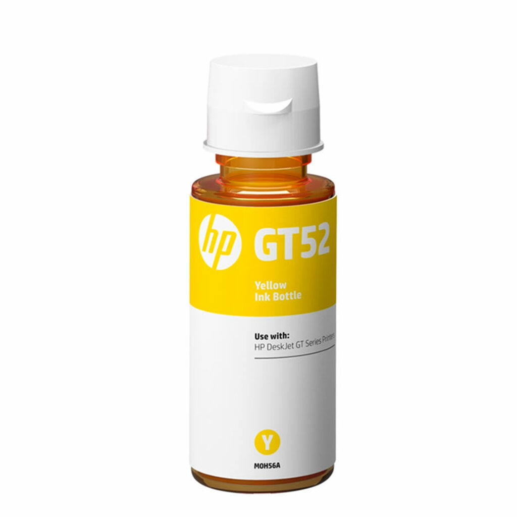 Tinta para Cartucho HP GT52 Amarelo Original - M0H56AL - 5.000 páginas para 5822