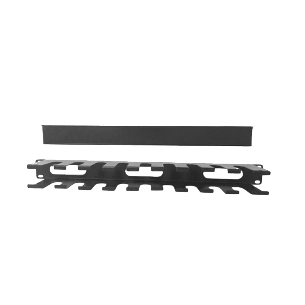 Guia de Cabo para Rack Horizontal Fechado 2U 19 Pol Fibra Metal - GCB2