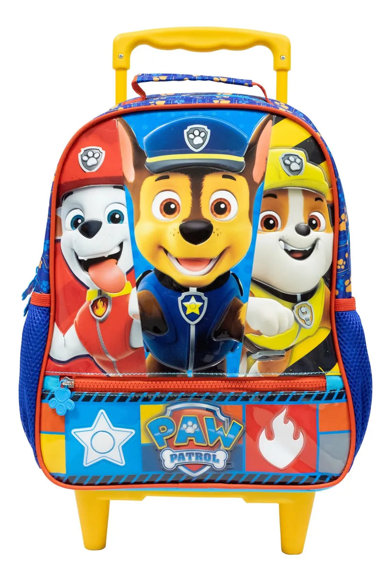 Mochila com Rodinha Xeryus 16 Patrulha Canina