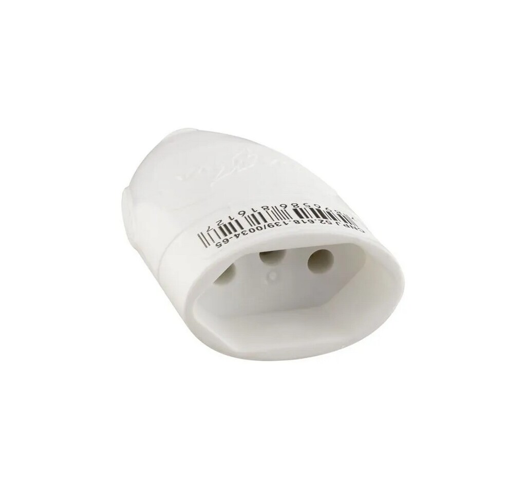 Plug Fêmea Legrand I Daneva 3 Pinos Redondo 20A Branco - DN1612 - Unitário