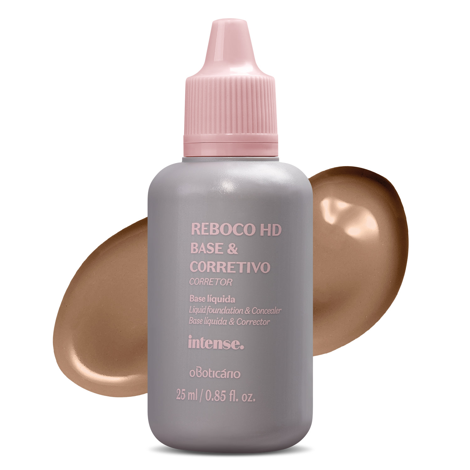Base Líquida & Corretivo Reboco HD Cor 40 Intense 24g