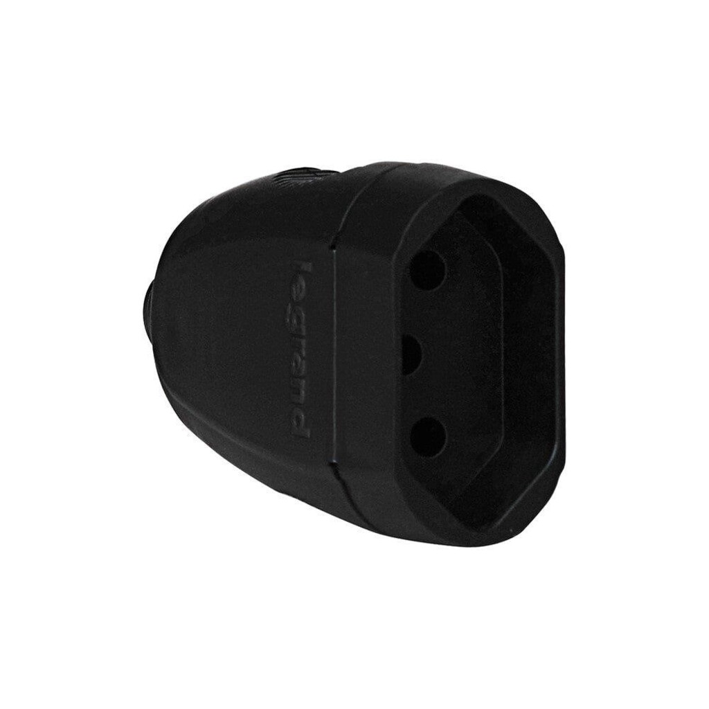 Plug Fêmea Legrand I Pial 3 Pinos Redondo 20A Preto - 615957 - Unitário