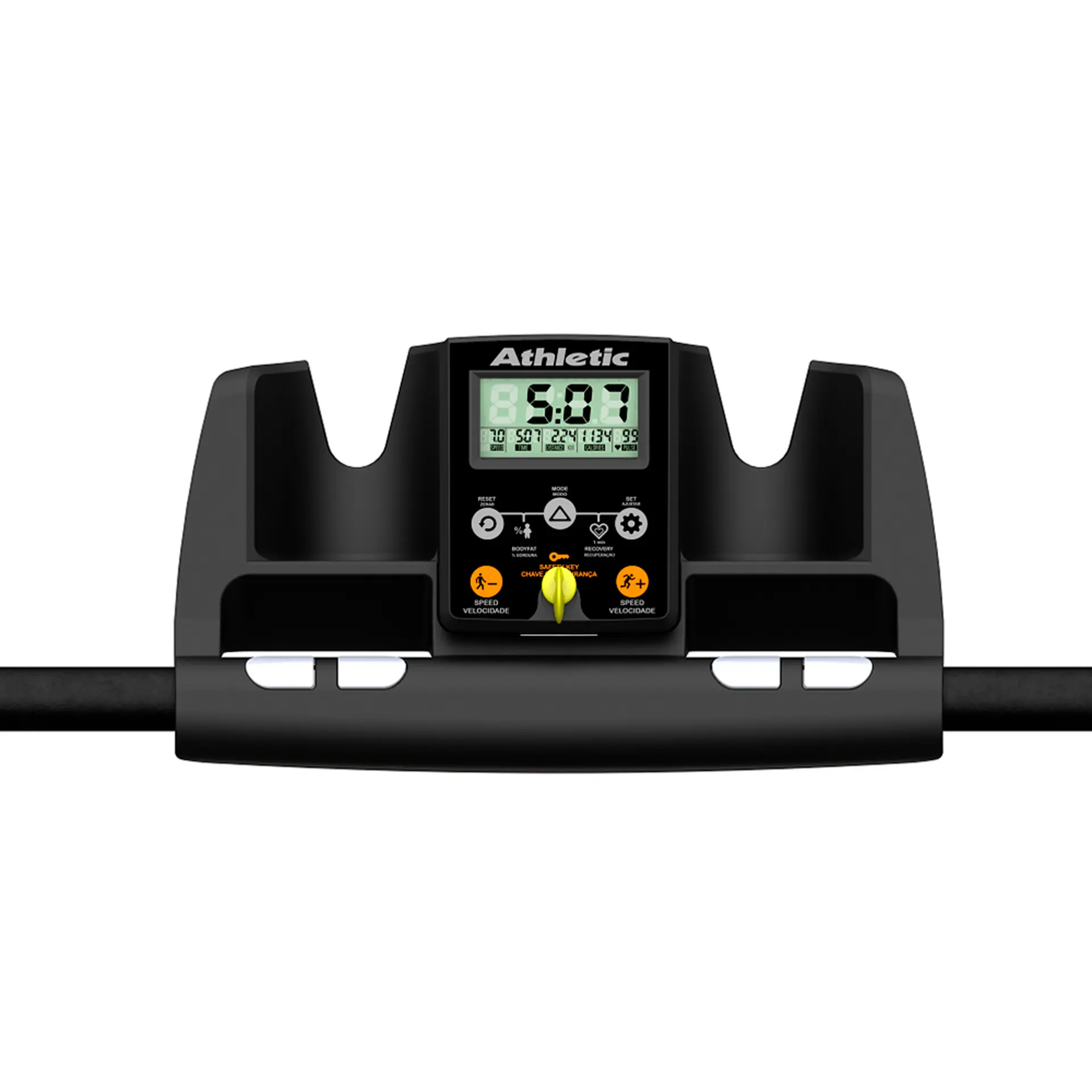 Esteira Ergométrica Athletic Performance 410T 120Kg Dobrável 4.0 HPM - Grafite - Bivolt