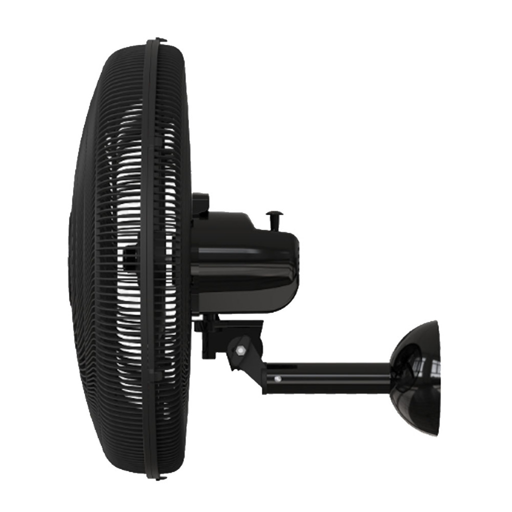 Ventilador de Parede Ventisol 50CM 127 Volts 130 Watts 3 Pás Preto - 14063