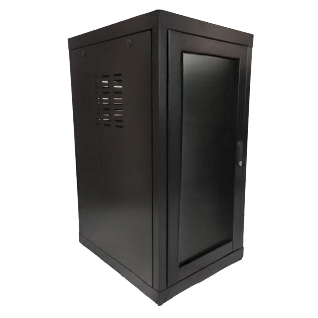 Rack para Servidor Piso 20U 570mm 19POL Preto Fibra Metal - RP20X570S