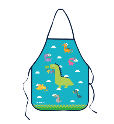 Avental Leo e Leo Infantil Dino