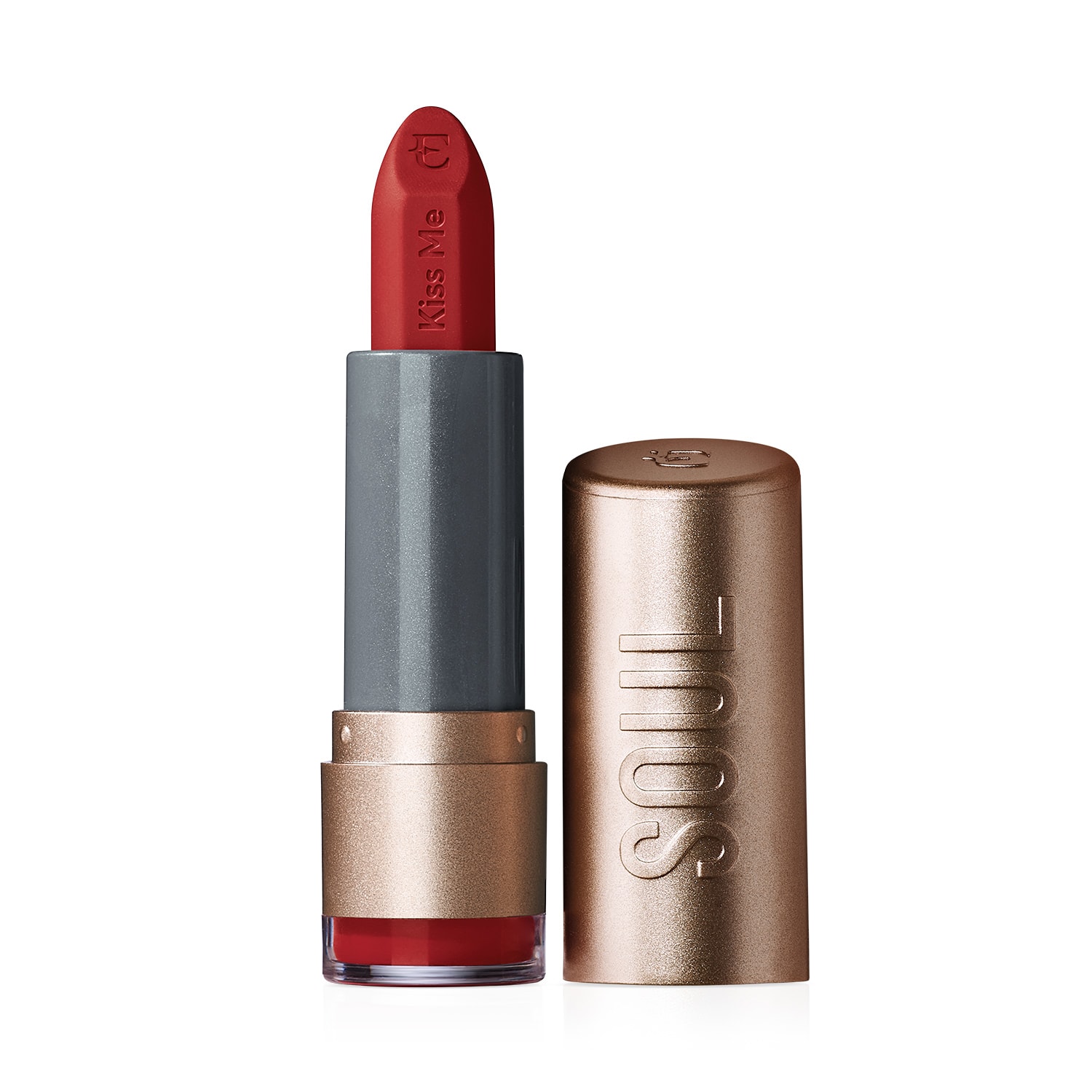 Batom Mate Vermelho Moderno SOUL Kiss Me 3,7g