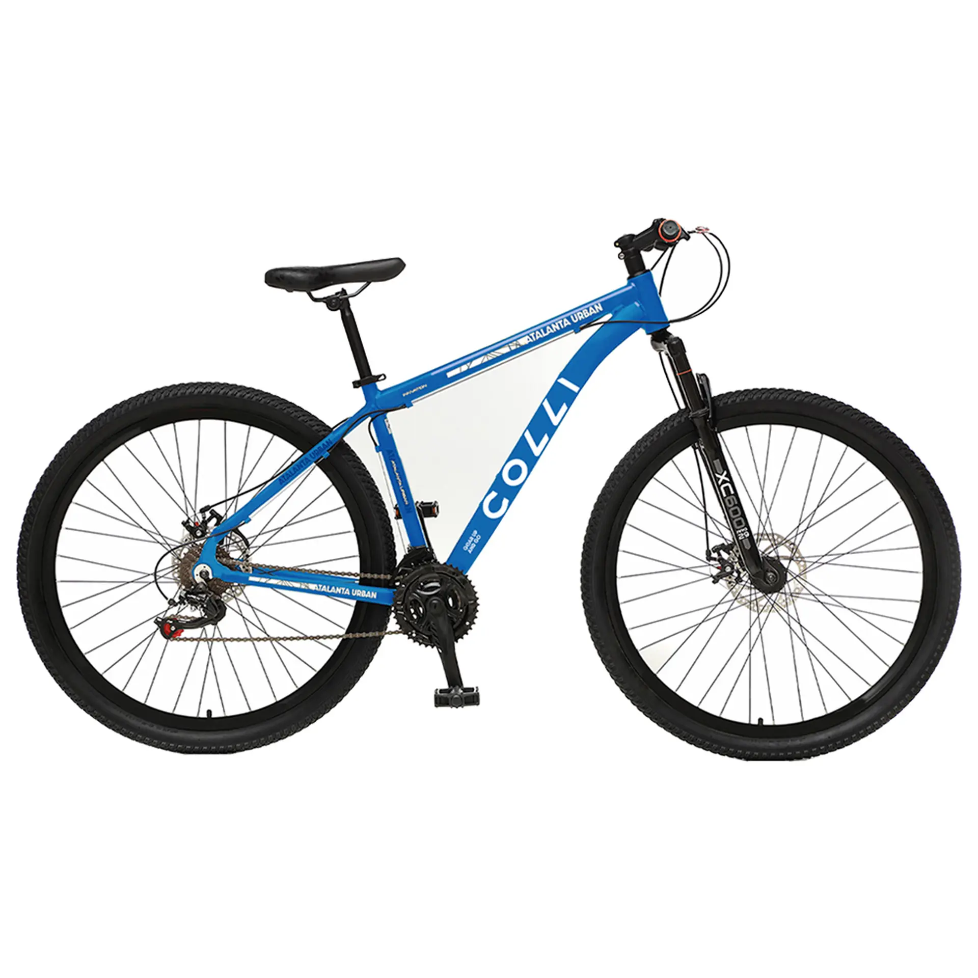 Bicicleta Aro 29 Colli Atalanta Urban 21 Marchas Freio a Disco - Rosa