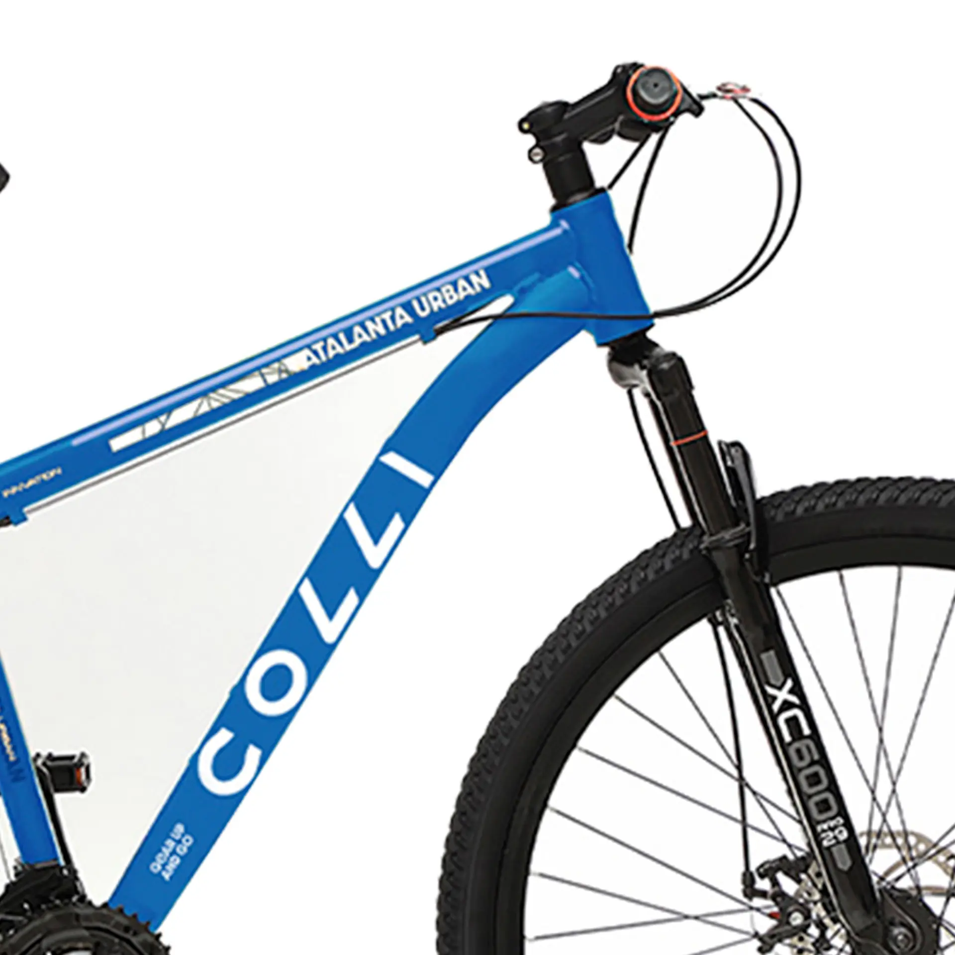Bicicleta Aro 29 Colli Atalanta Urban 21 Marchas Freio a Disco - Rosa