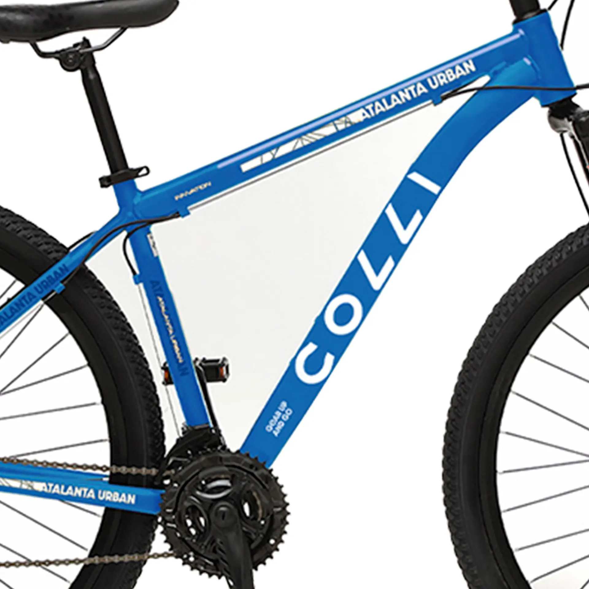 Bicicleta Aro 29 Colli Atalanta Urban 21 Marchas Freio a Disco - Rosa