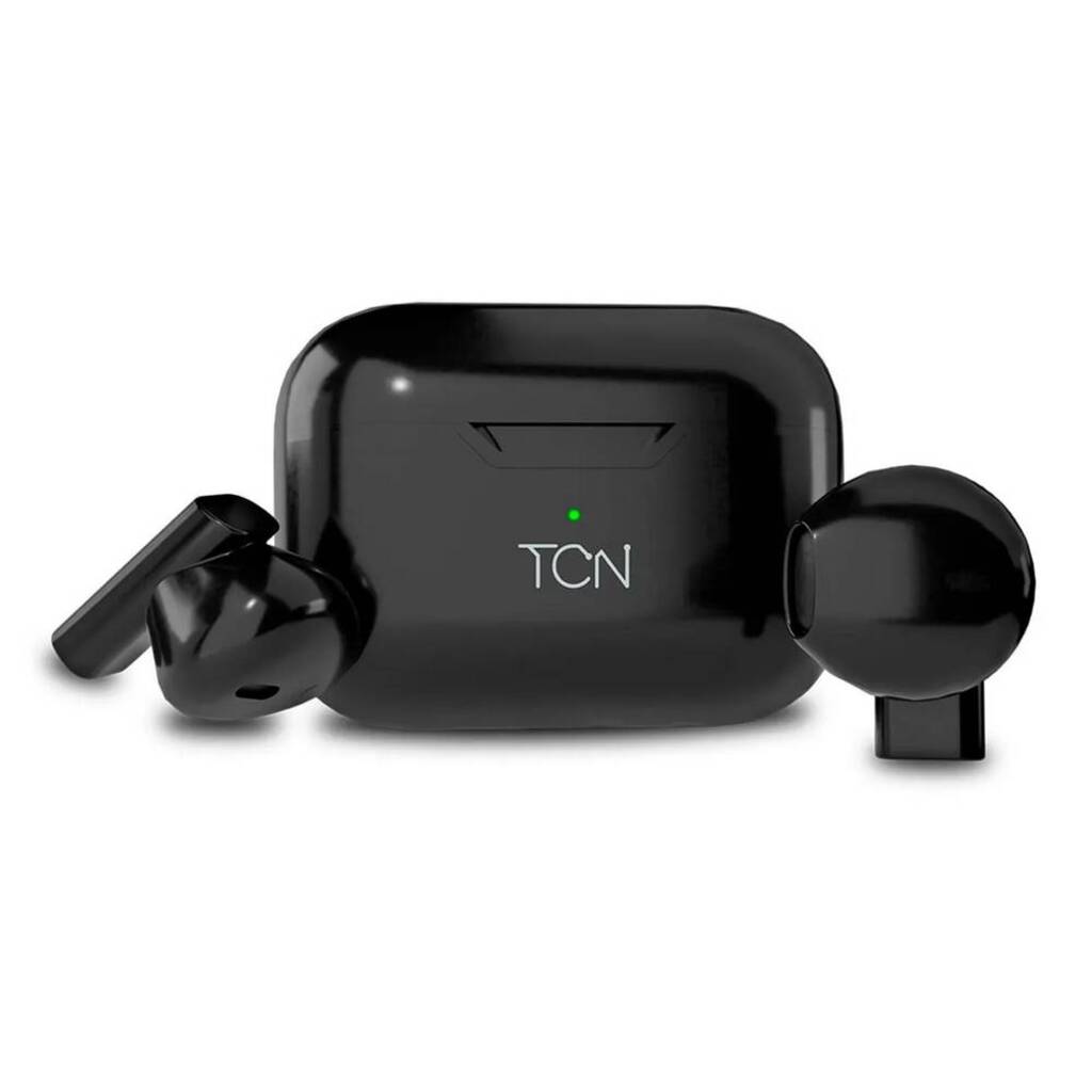 Fone de Ouvido Auricular TWS Bluetooth Preto TCN Goldentec - 66563