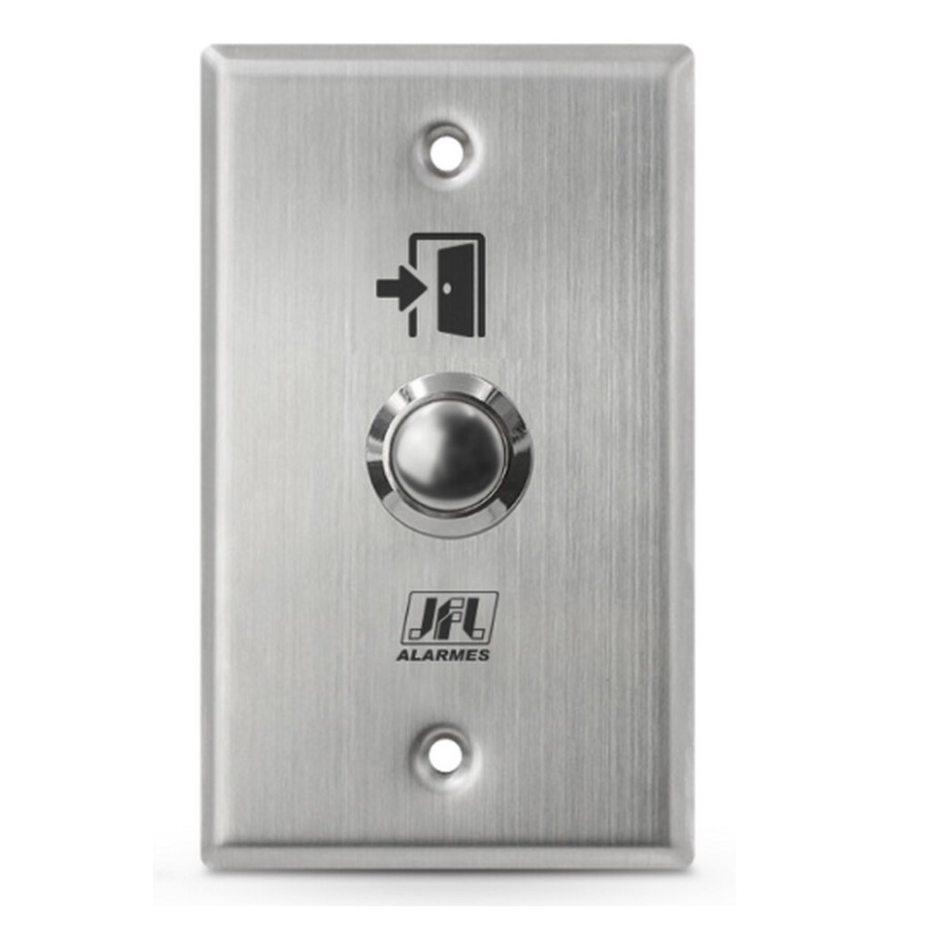Botoeira de Saída Embutir Aço Inox 4x2 JFL-B301