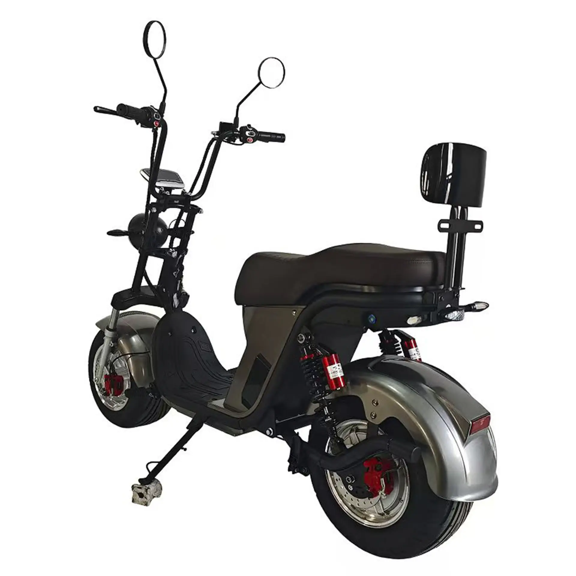 Scooter Elétrica Elemovi HR9 1000W Autopropelida Lítio Banco Duplo - Cinza - Bivolt