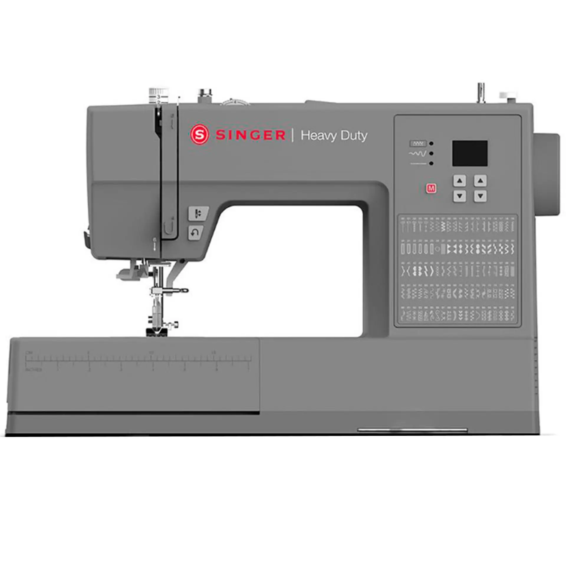 Máquina de Costura Singer Heavy Duty HD6605 100 Pontos - Cinza - Bivolt