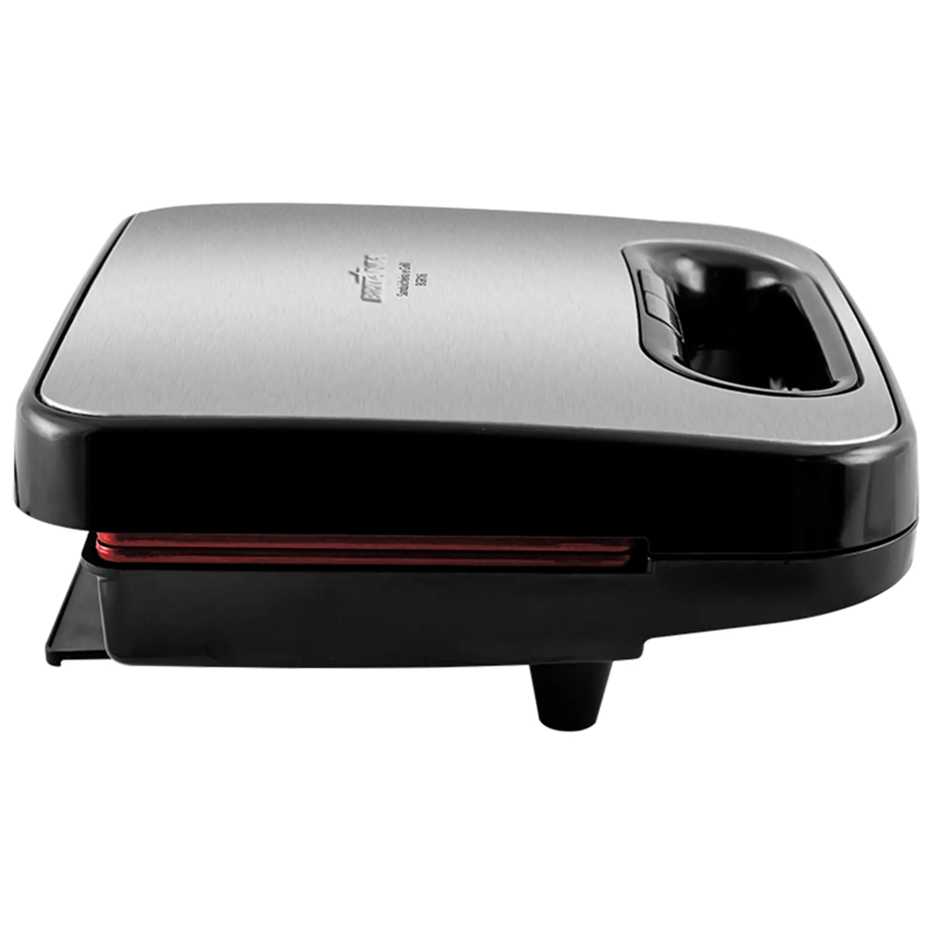 Grill e Sanduicheira Britânia Antiaderente 750W BGR16 - Preto/Inox - 110 Volts
