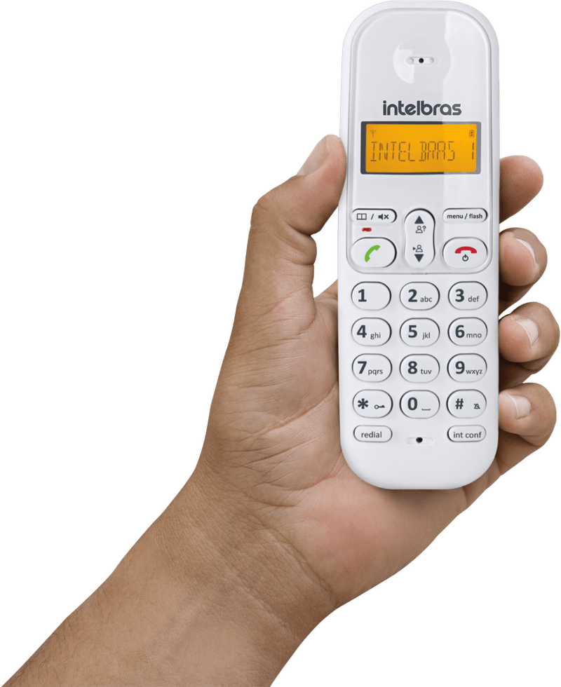 Telefone Sem Fio Intelbras TS 3110 Branco