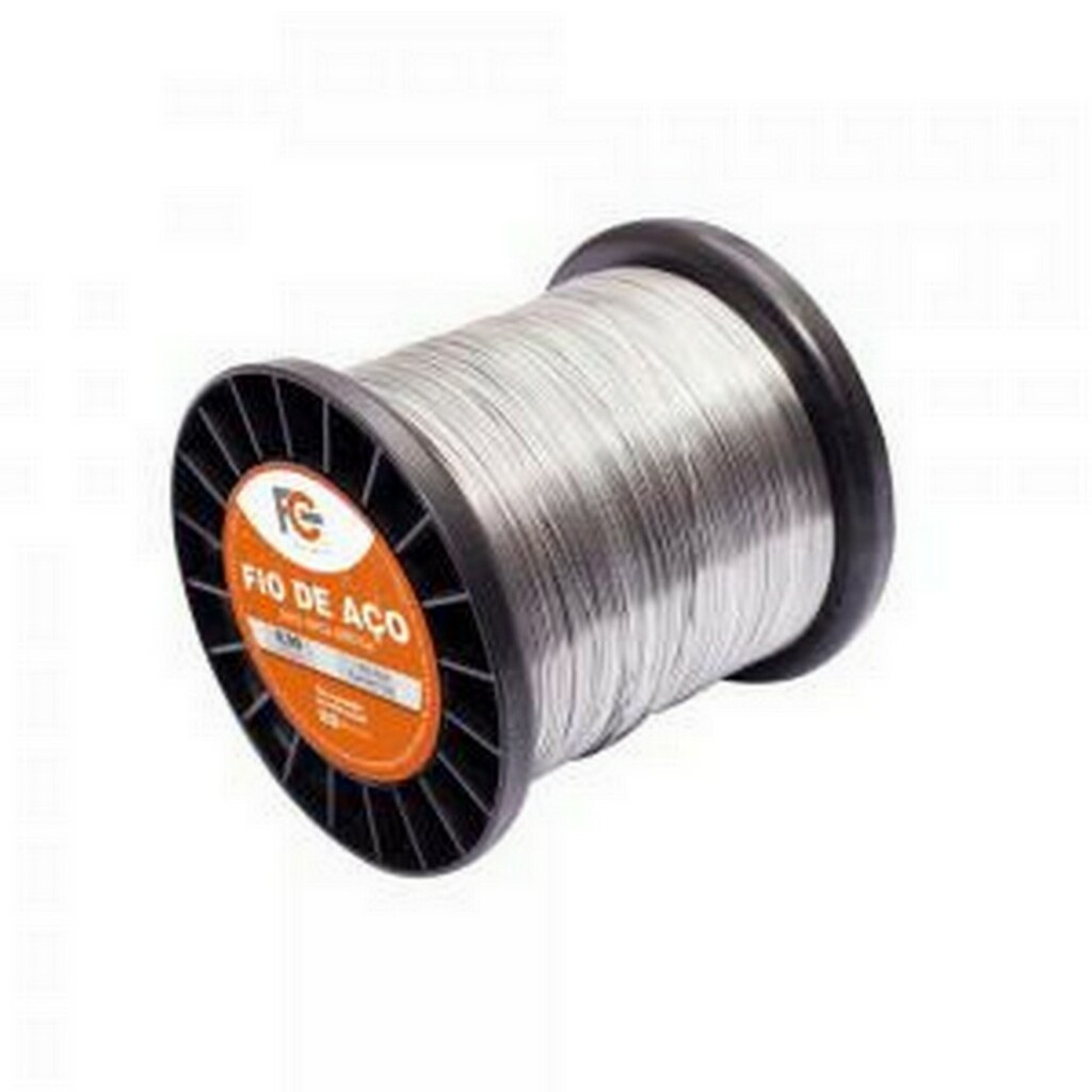 Arame de Aço Inox Para Cerca 0,60mm 900 Gramas FC Fontes - FCINX60