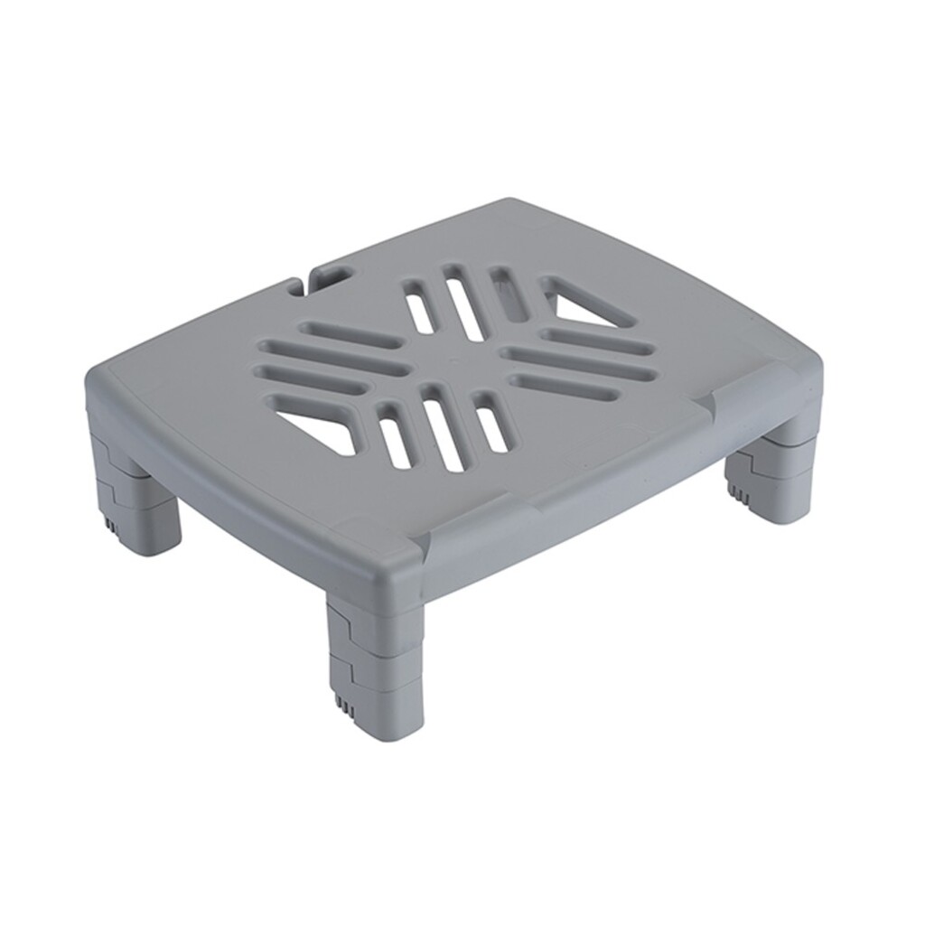 Suporte para Monitor e Notebook Mesa Ajustável Cinza Maxcril - 10090006