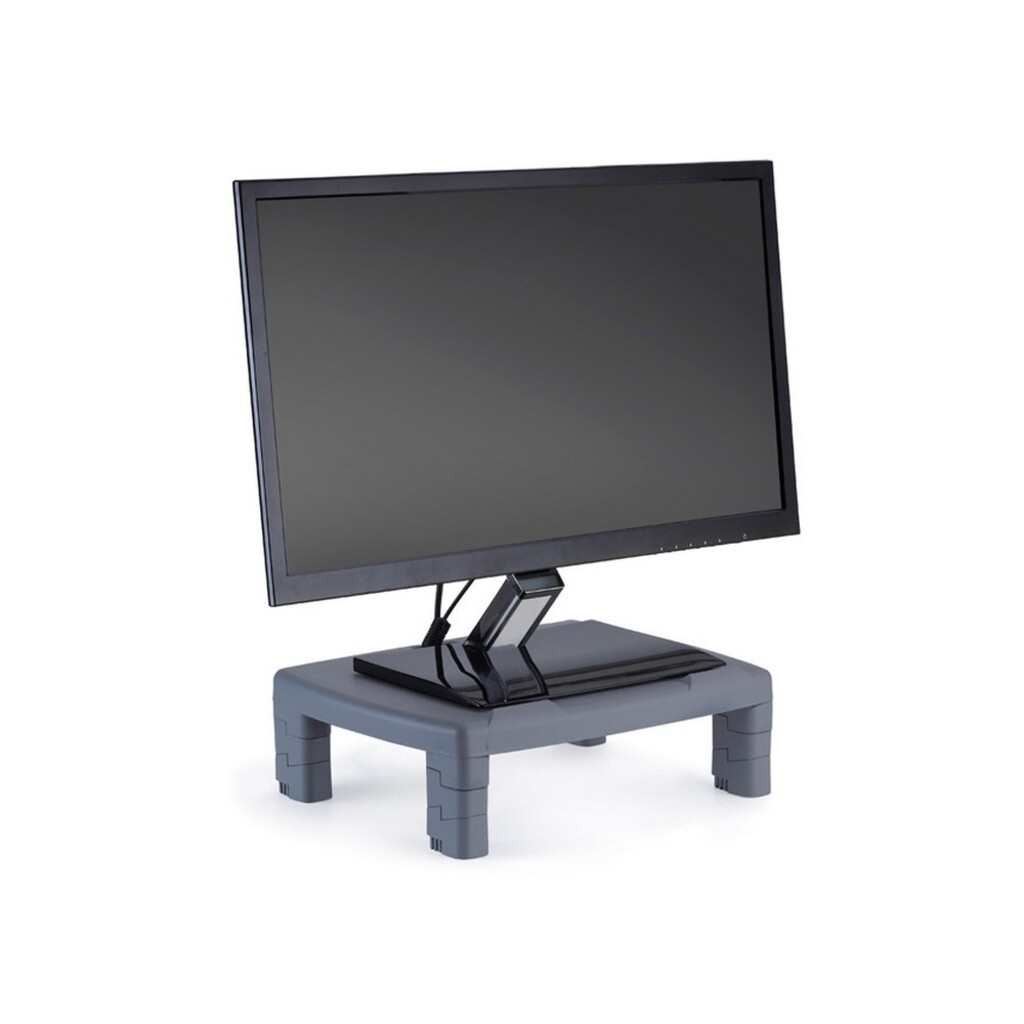 Suporte para Monitor e Notebook Mesa Ajustável Cinza Maxcril - 10090006