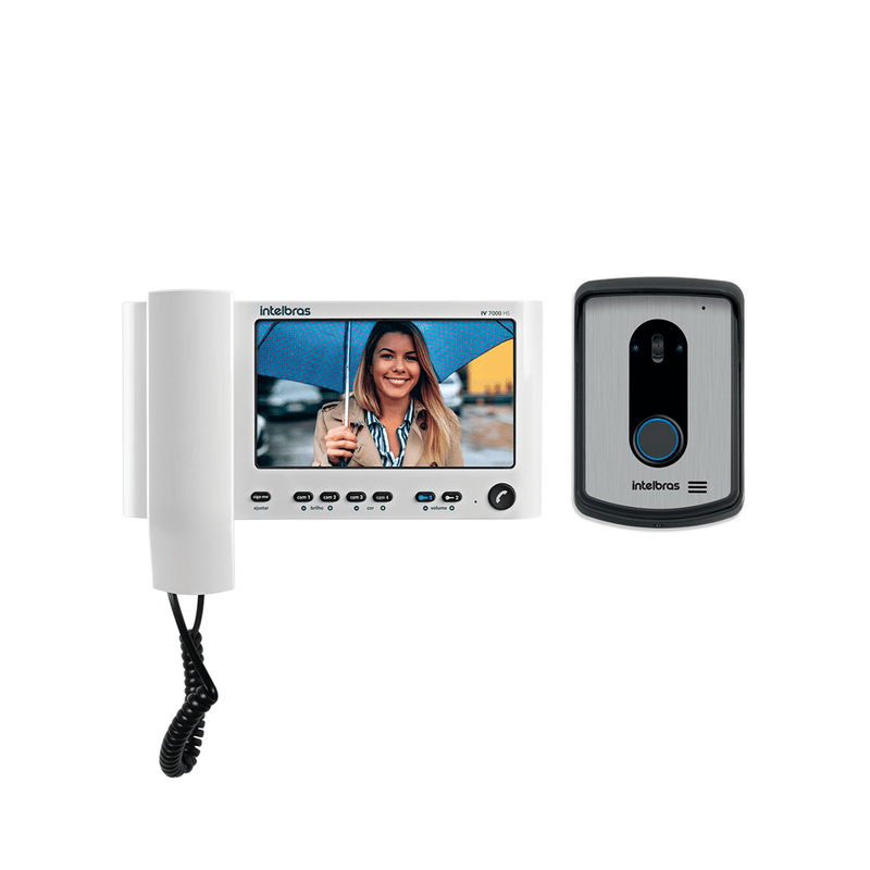 Video Porteiro Intelbras IV 7010 HS Branco