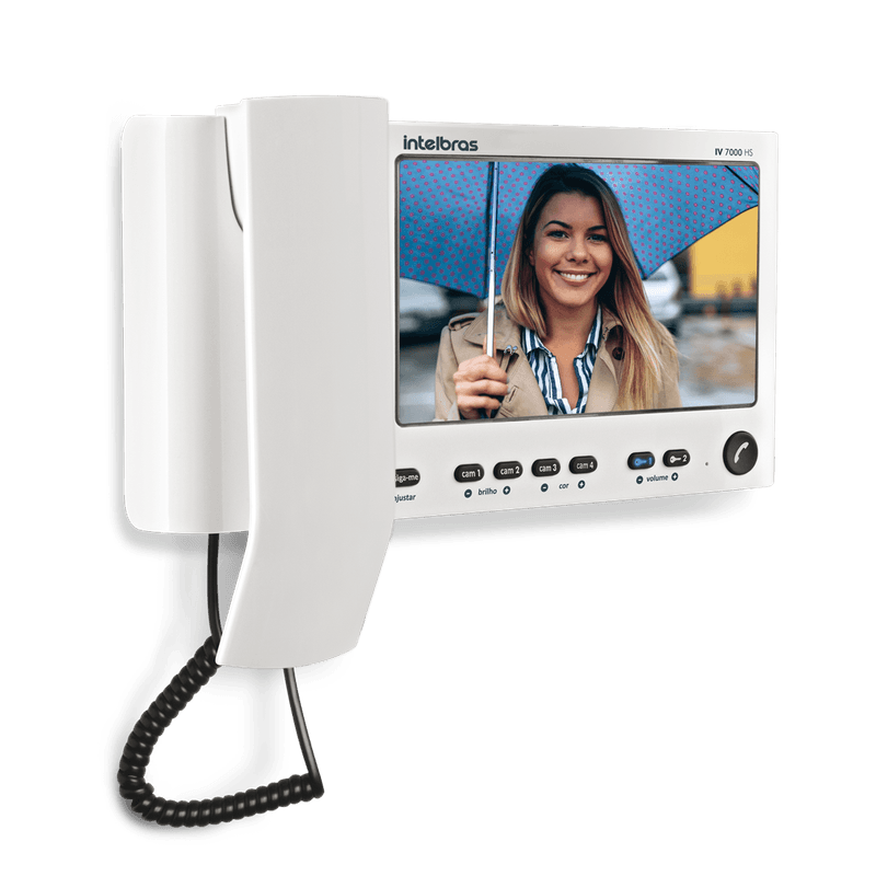 Video Porteiro Intelbras IV 7010 HS Branco