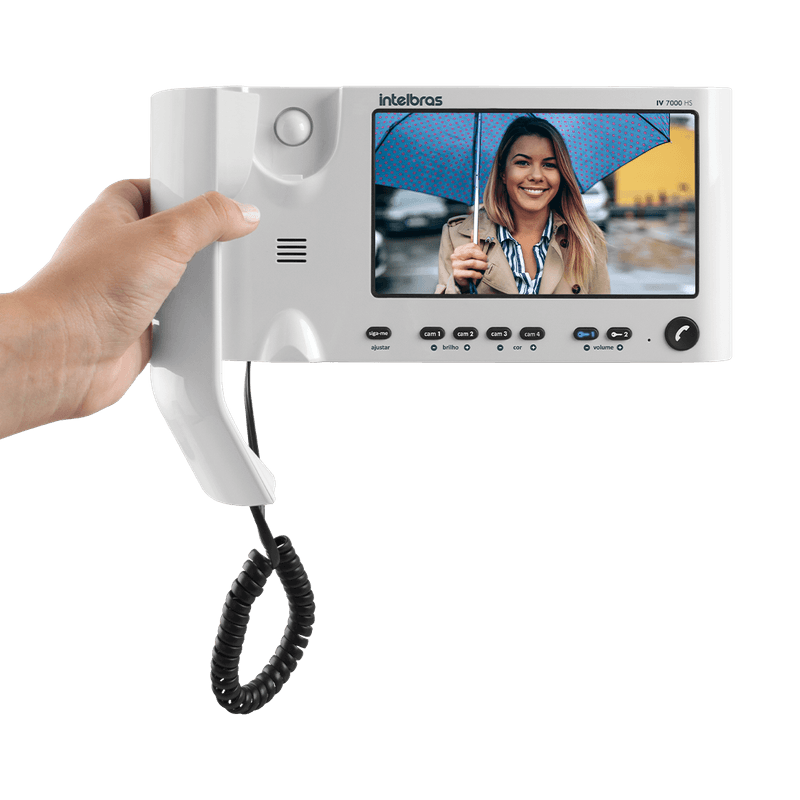 Video Porteiro Intelbras IV 7010 HS Branco